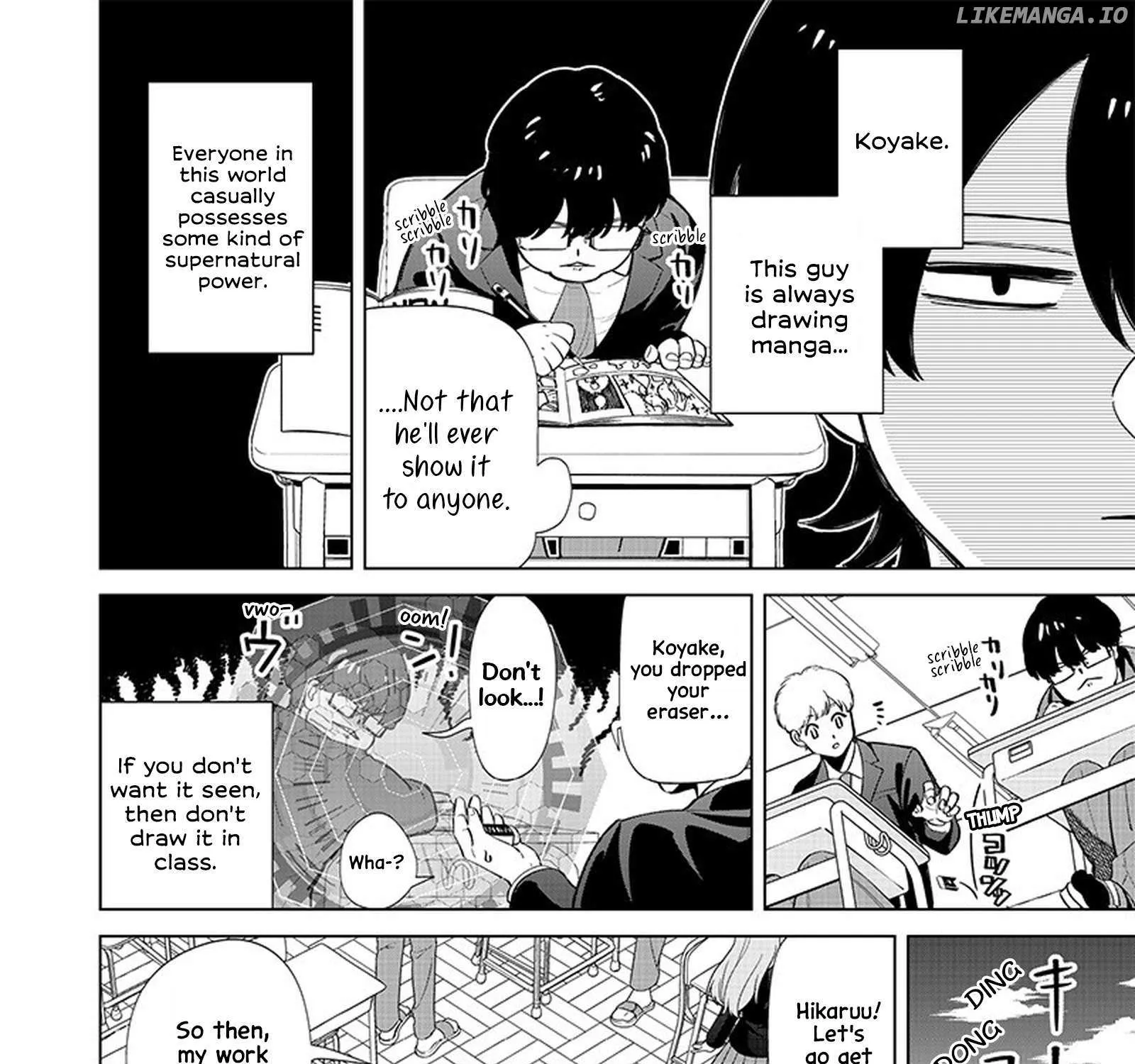 The Gals Who is Always Saying Insane Things. -My Daily Life at a Private Paranormal High School- Chapter 3 page 6 - 
