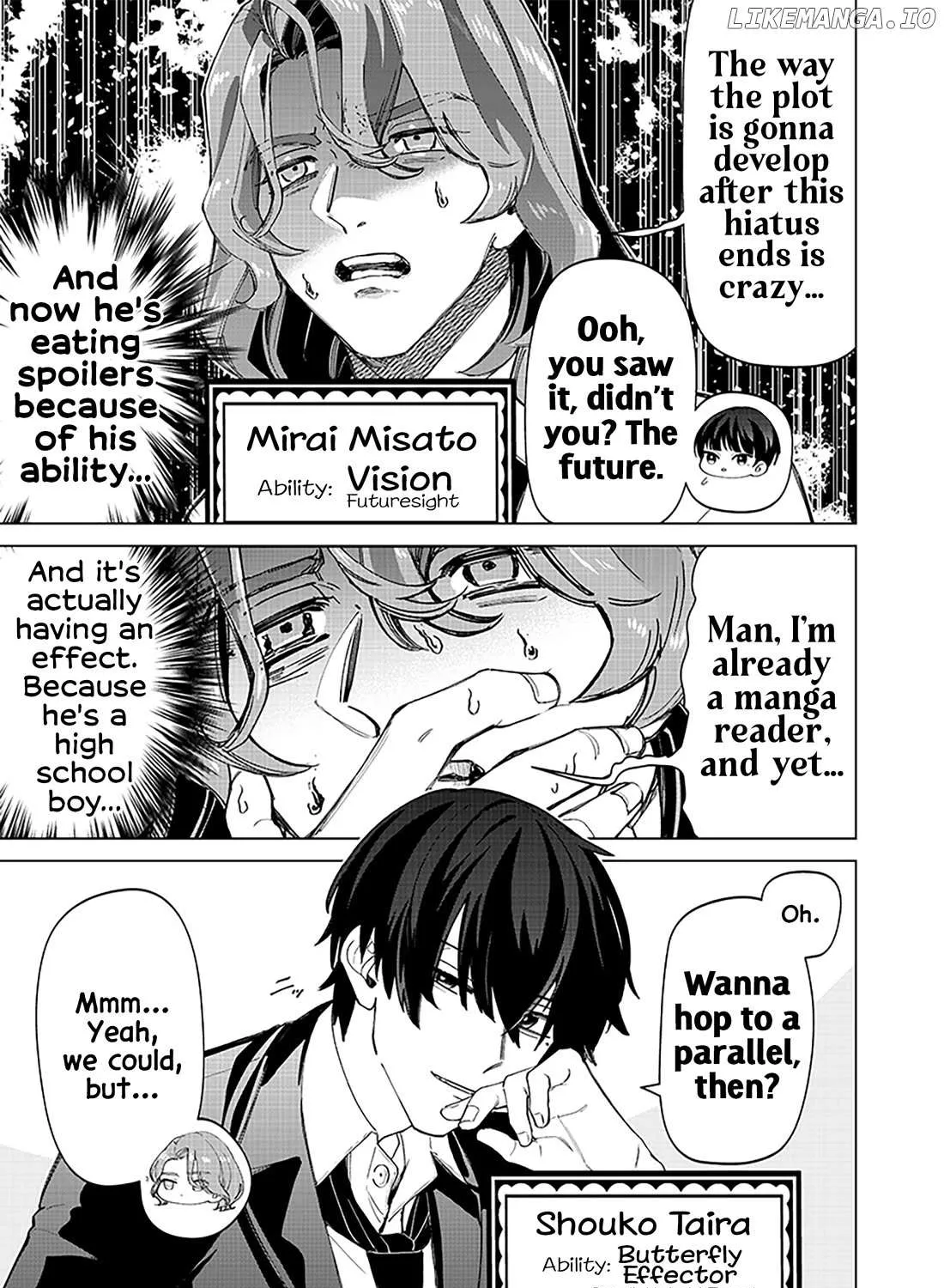 The Gals Who is Always Saying Insane Things. -My Daily Life at a Private Paranormal High School- Chapter 30 page 21 - 