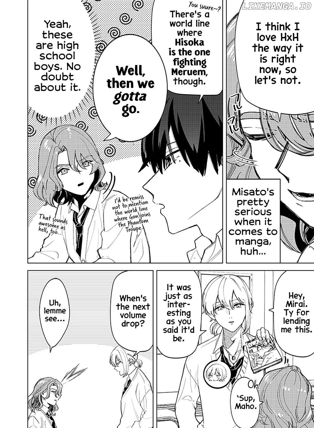 The Gals Who is Always Saying Insane Things. -My Daily Life at a Private Paranormal High School- Chapter 30 page 23 - 