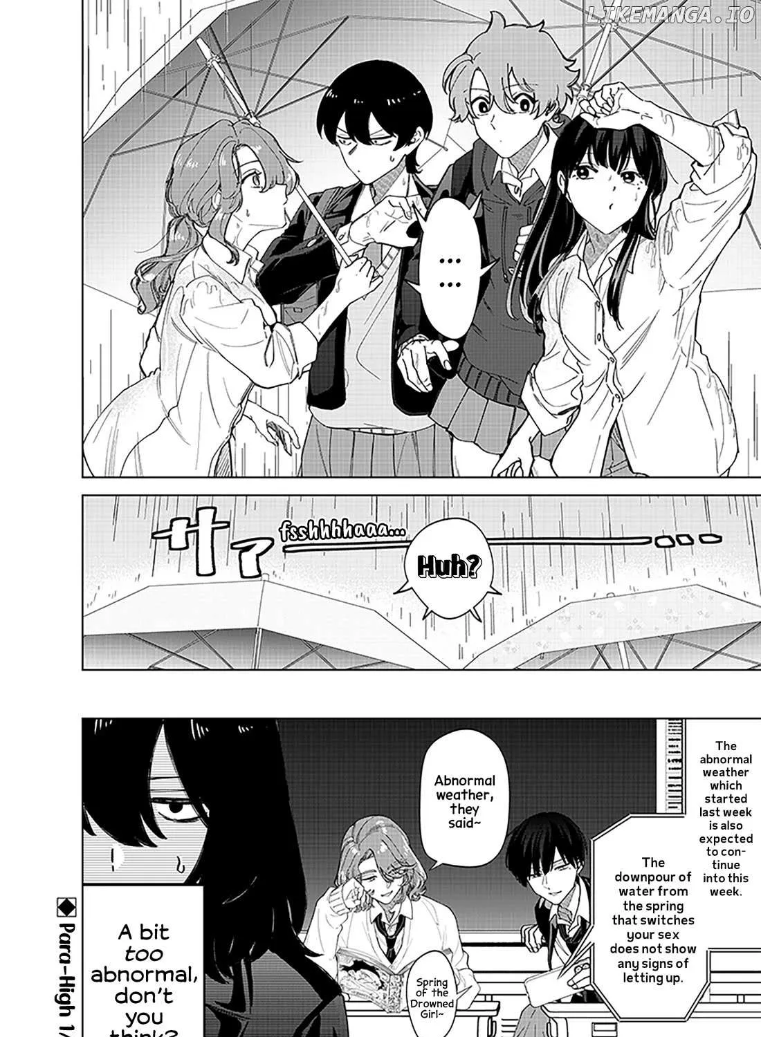 The Gals Who is Always Saying Insane Things. -My Daily Life at a Private Paranormal High School- Chapter 30 page 39 - 