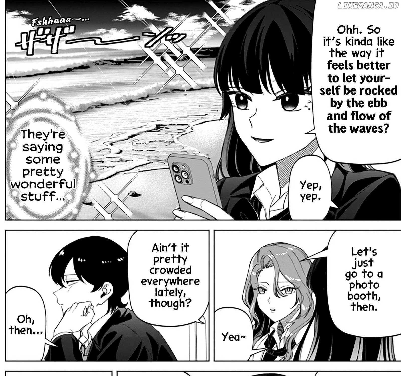 The Gals Who is Always Saying Insane Things. -My Daily Life at a Private Paranormal High School- Chapter 31.5 page 12 - 