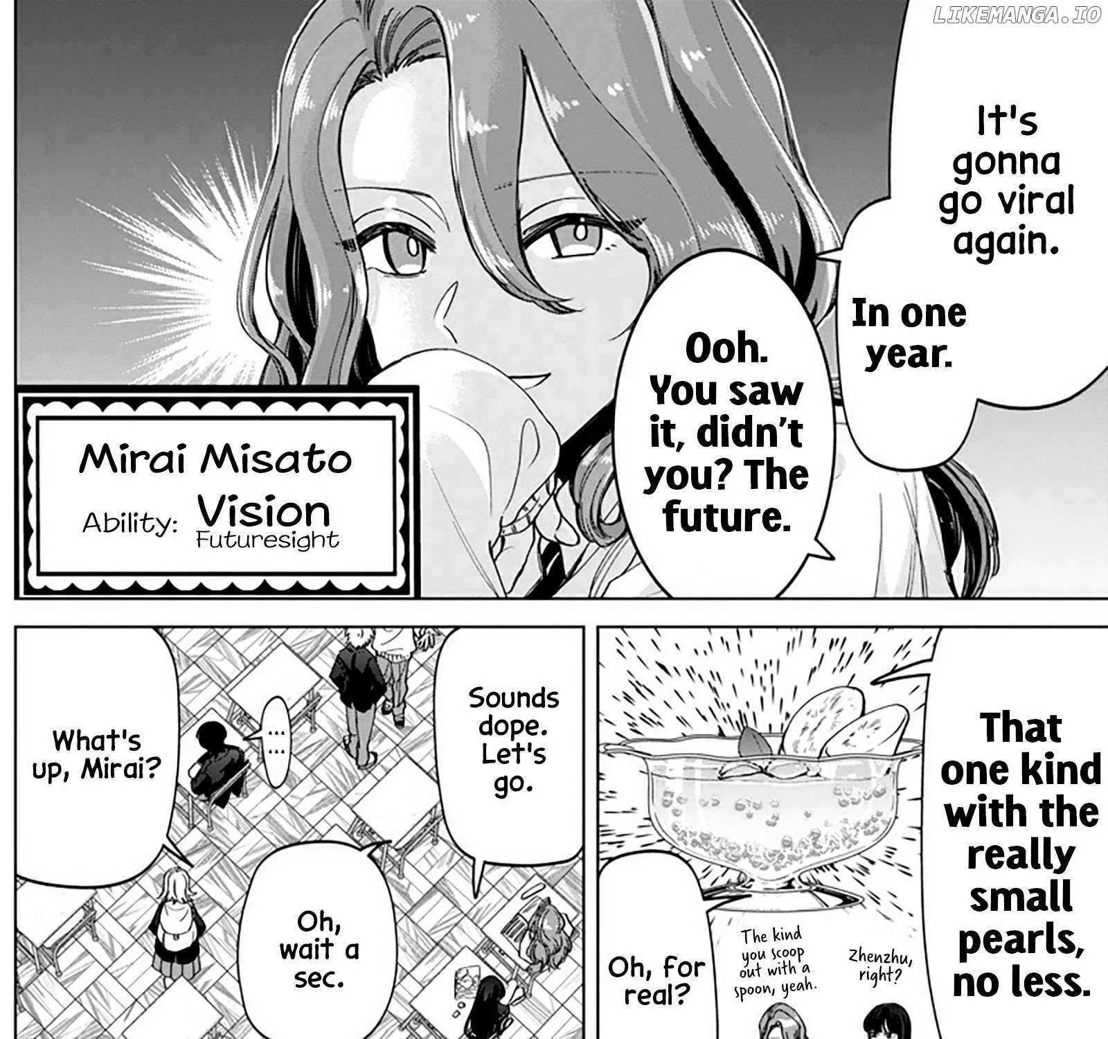 The Gals Who is Always Saying Insane Things. -My Daily Life at a Private Paranormal High School- Chapter 31.5 page 4 - 
