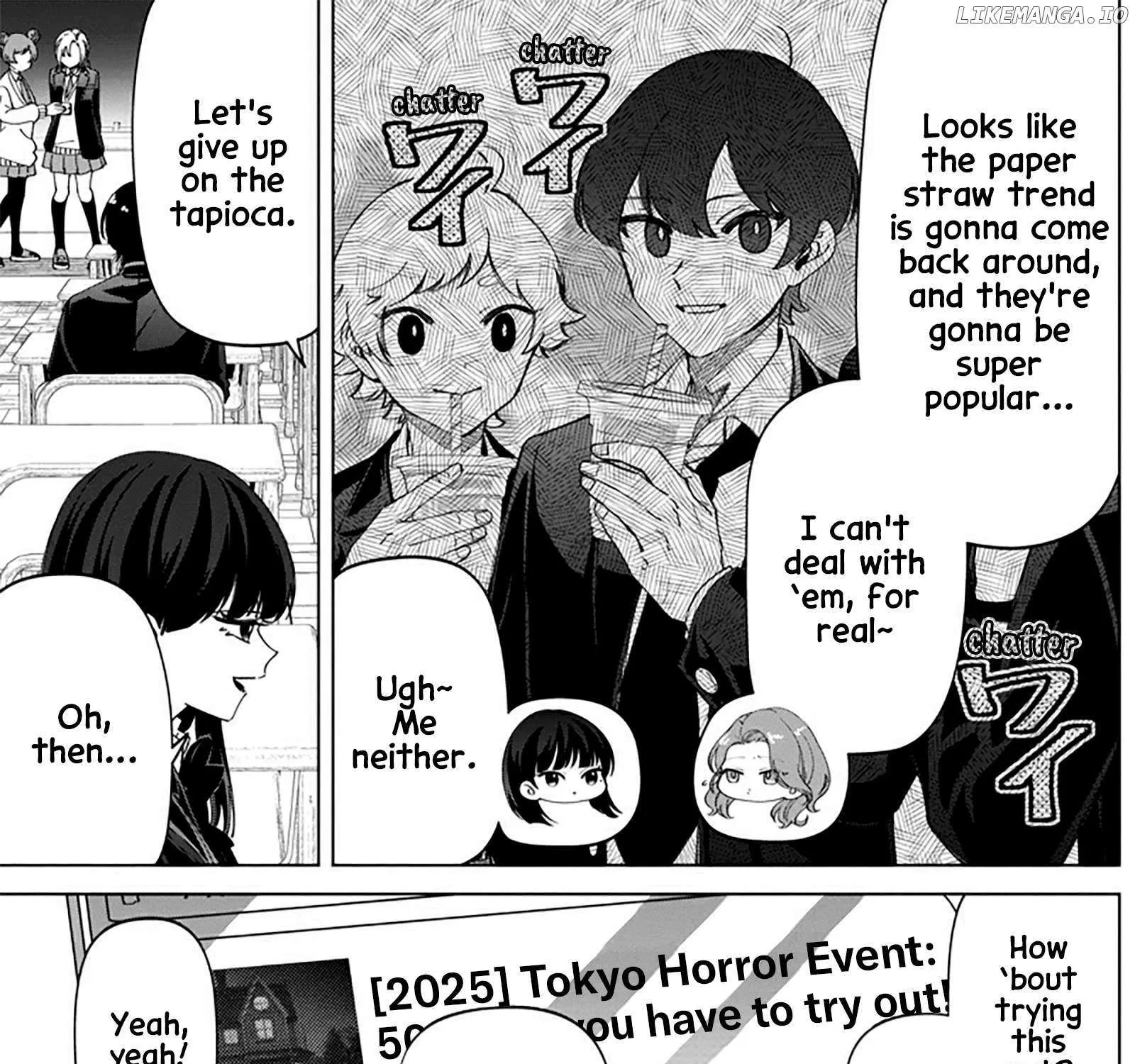 The Gals Who is Always Saying Insane Things. -My Daily Life at a Private Paranormal High School- Chapter 31.5 page 6 - 