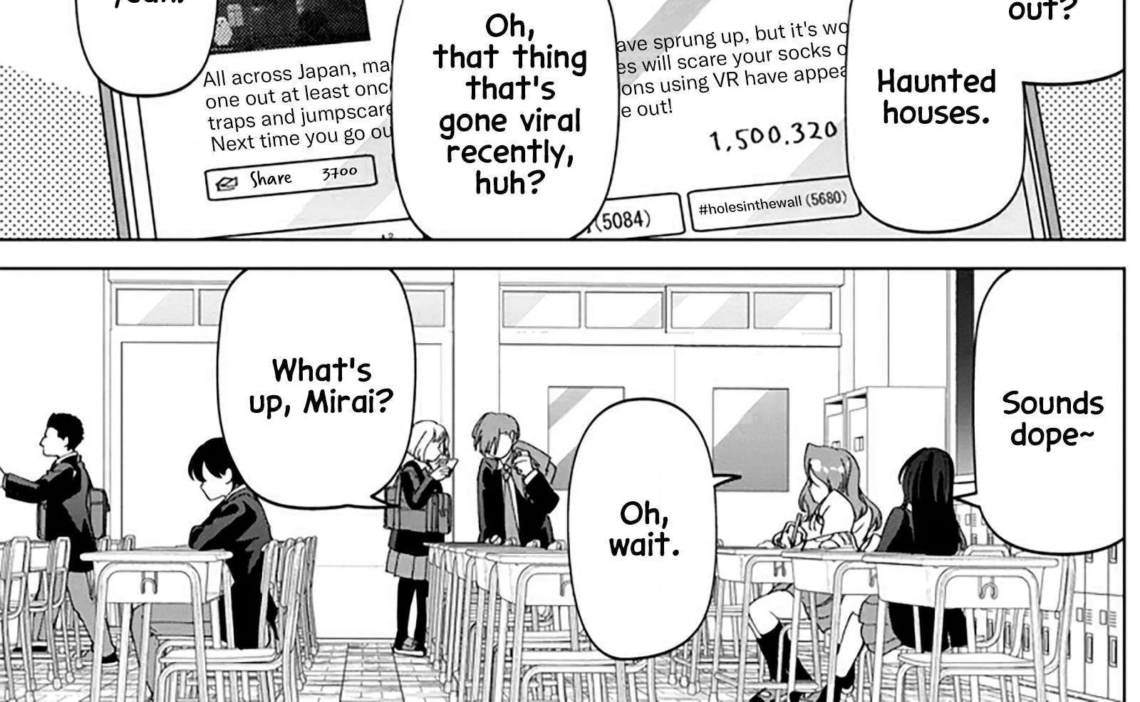 The Gals Who is Always Saying Insane Things. -My Daily Life at a Private Paranormal High School- Chapter 31.5 page 7 - 