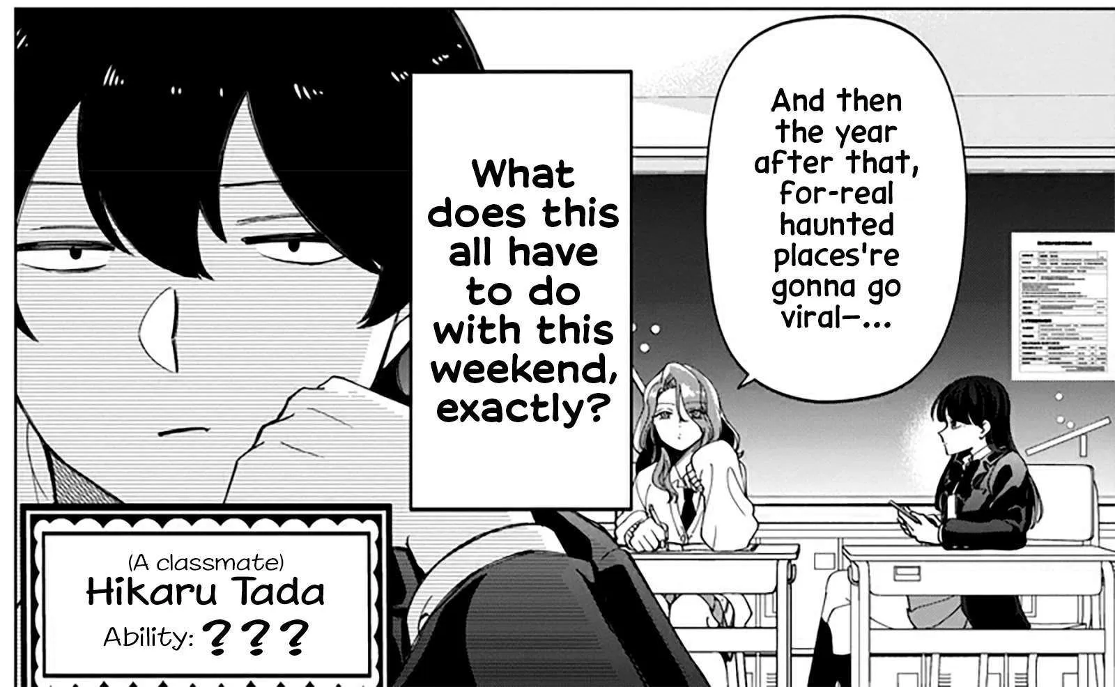 The Gals Who is Always Saying Insane Things. -My Daily Life at a Private Paranormal High School- Chapter 31.5 page 9 - 