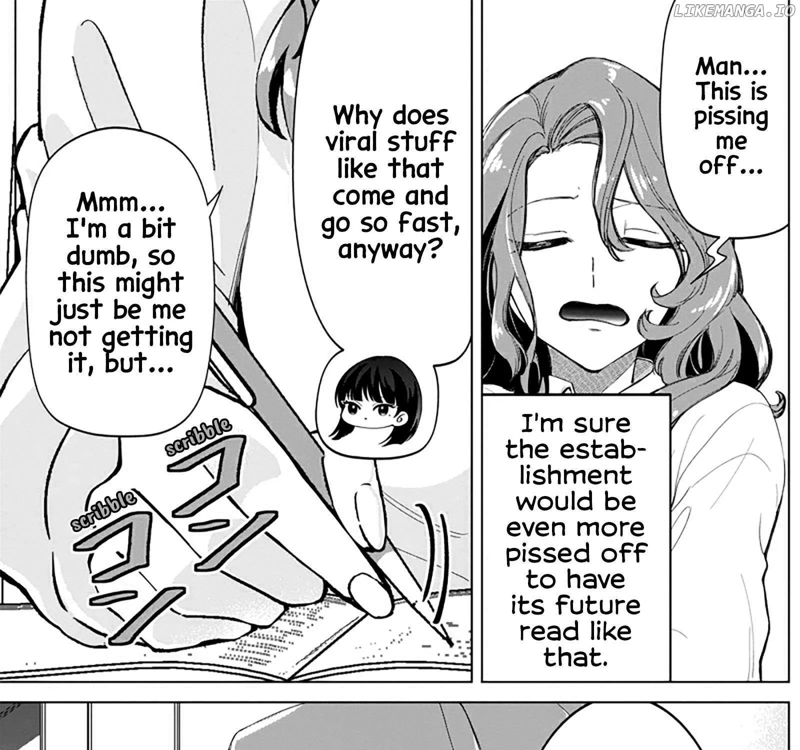 The Gals Who is Always Saying Insane Things. -My Daily Life at a Private Paranormal High School- Chapter 31.5 page 10 - 