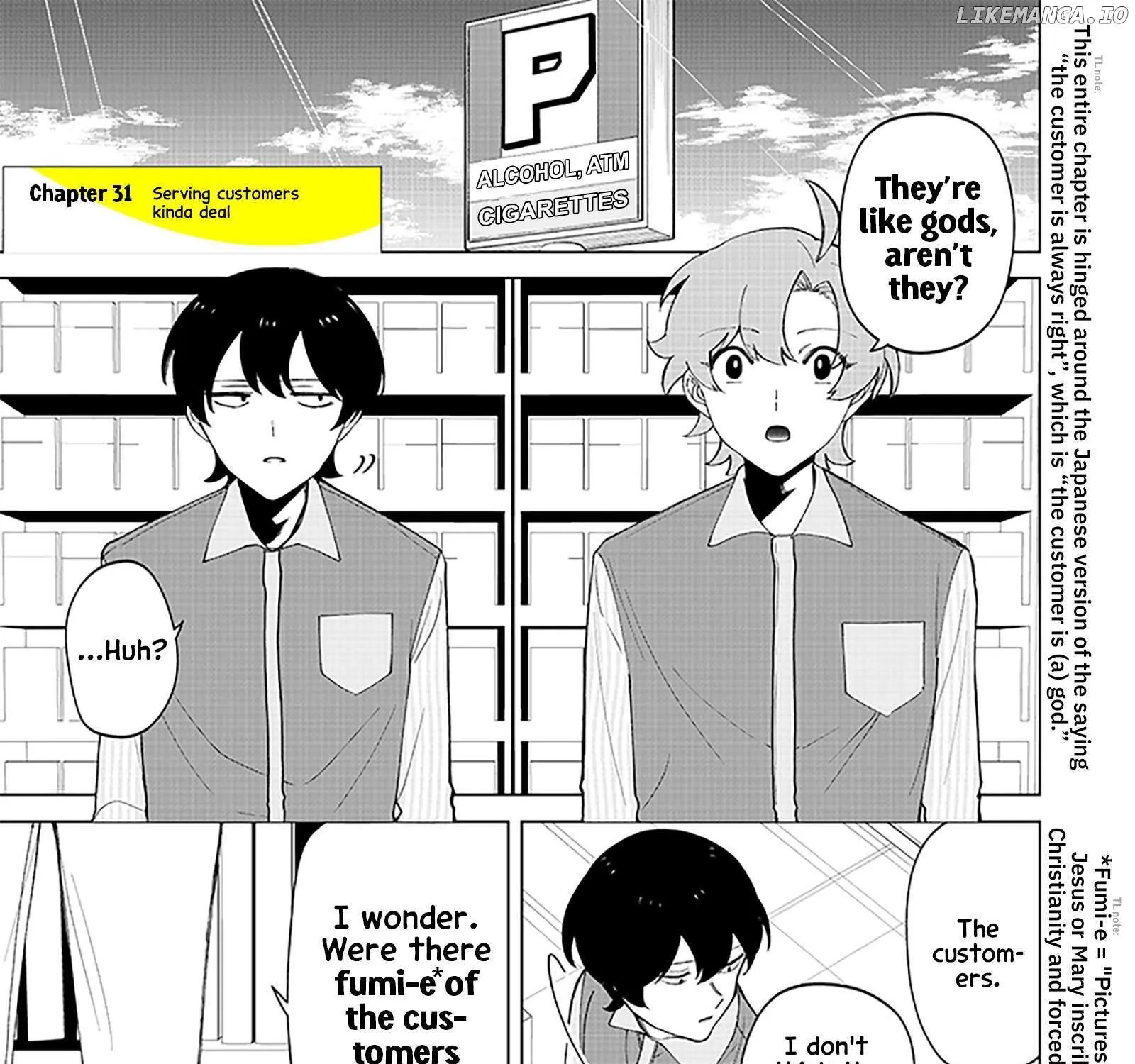 The Gals Who is Always Saying Insane Things. -My Daily Life at a Private Paranormal High School- Chapter 31 page 1 - 