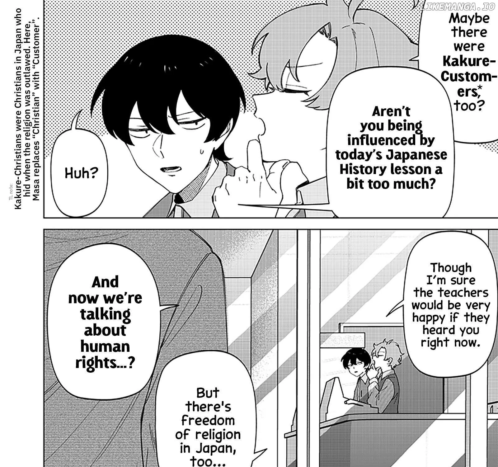 The Gals Who is Always Saying Insane Things. -My Daily Life at a Private Paranormal High School- Chapter 31 page 3 - 