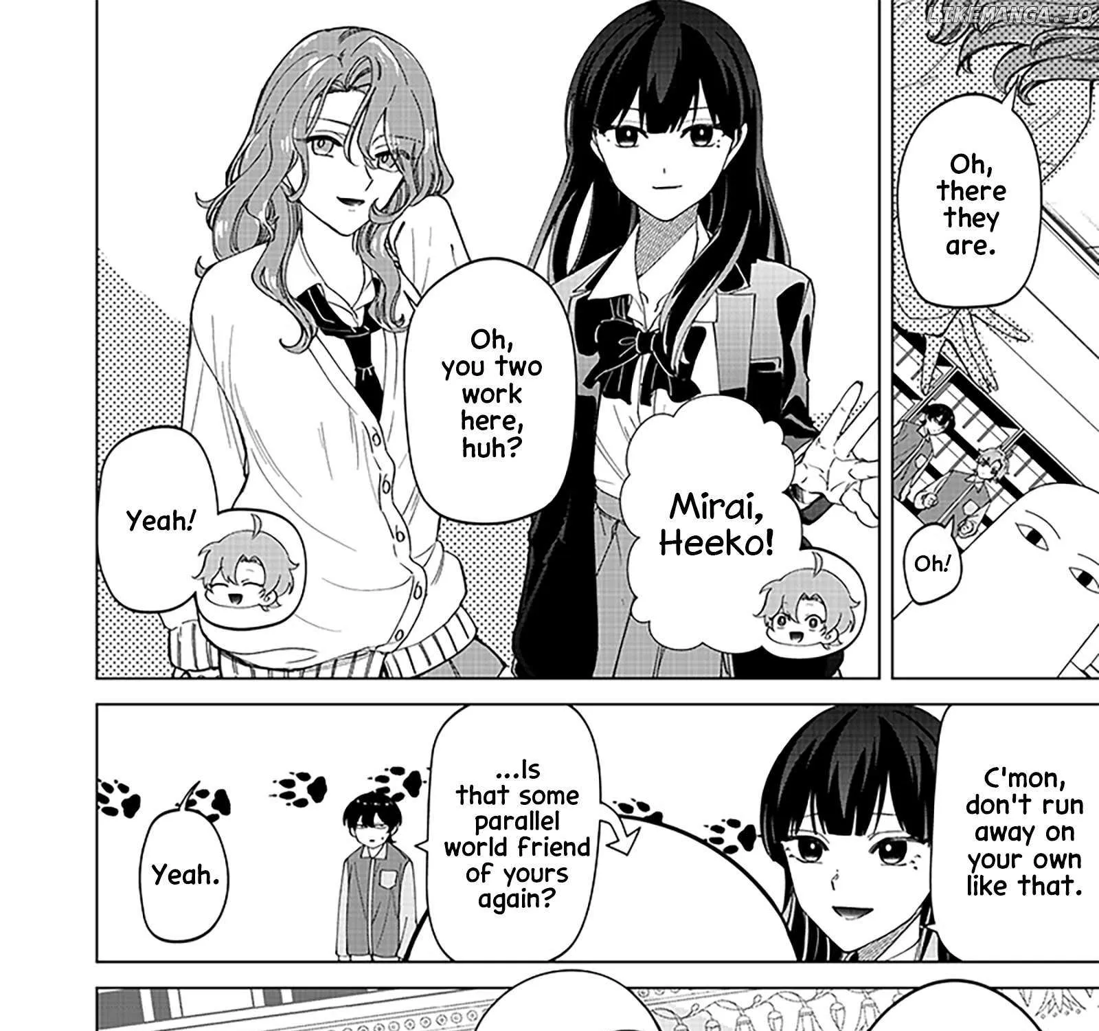 The Gals Who is Always Saying Insane Things. -My Daily Life at a Private Paranormal High School- Chapter 31 page 31 - 