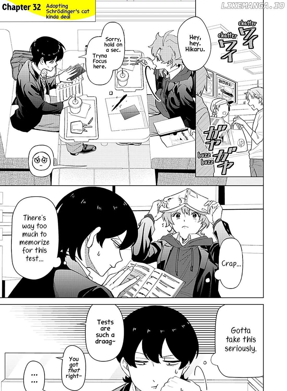 The Gals Who is Always Saying Insane Things. -My Daily Life at a Private Paranormal High School- Chapter 32 page 1 - 