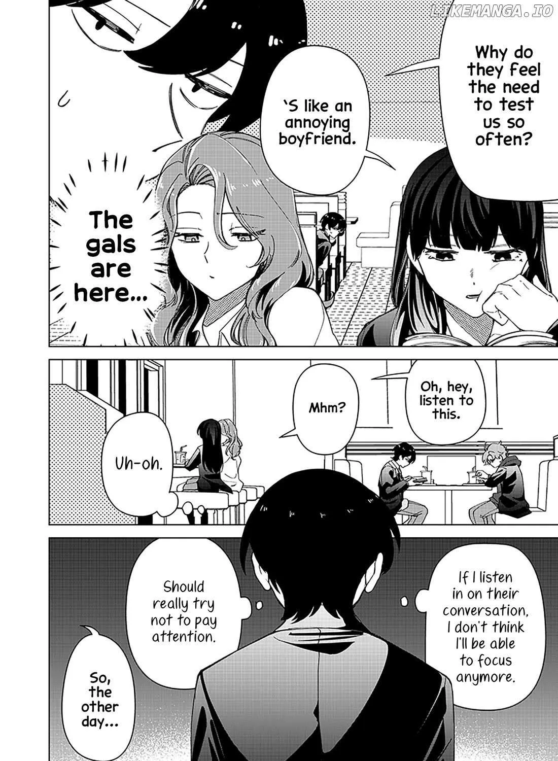 The Gals Who is Always Saying Insane Things. -My Daily Life at a Private Paranormal High School- Chapter 32 page 3 - 