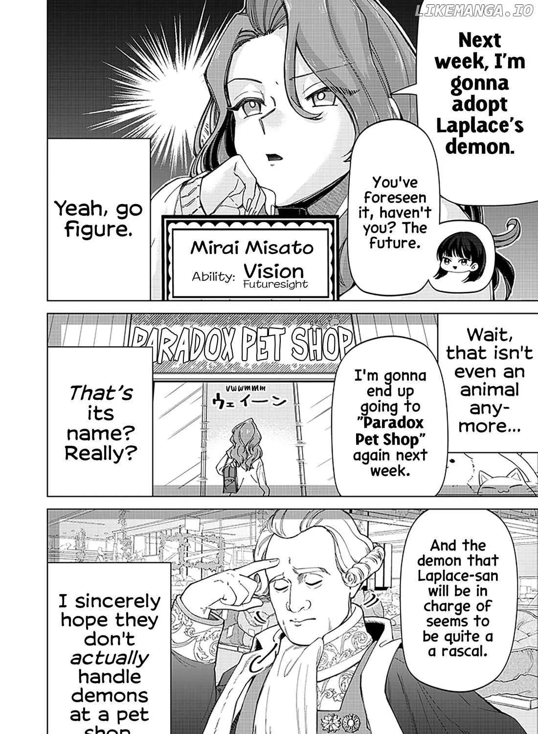 The Gals Who is Always Saying Insane Things. -My Daily Life at a Private Paranormal High School- Chapter 32 page 31 - 