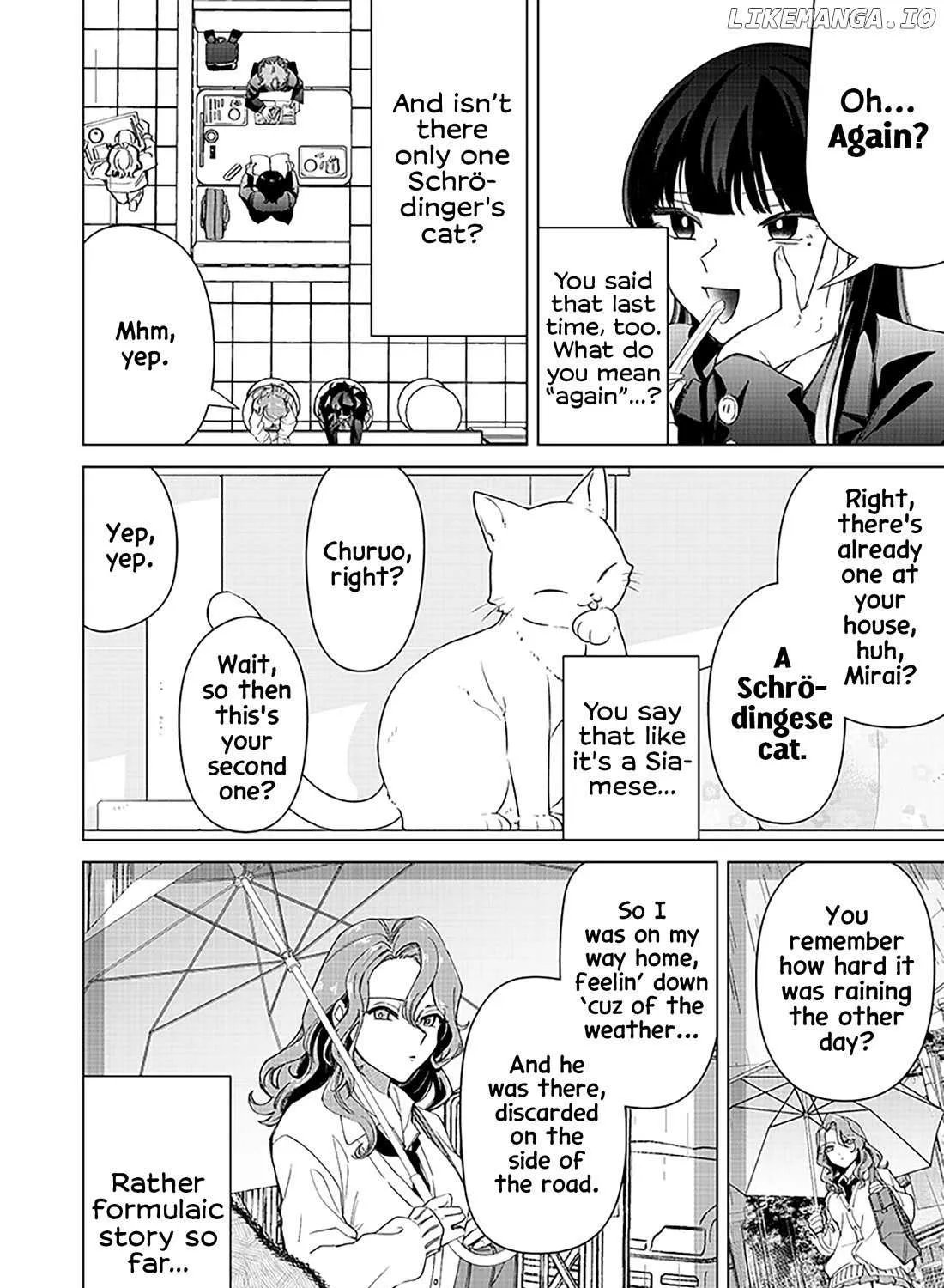 The Gals Who is Always Saying Insane Things. -My Daily Life at a Private Paranormal High School- Chapter 32 page 7 - 