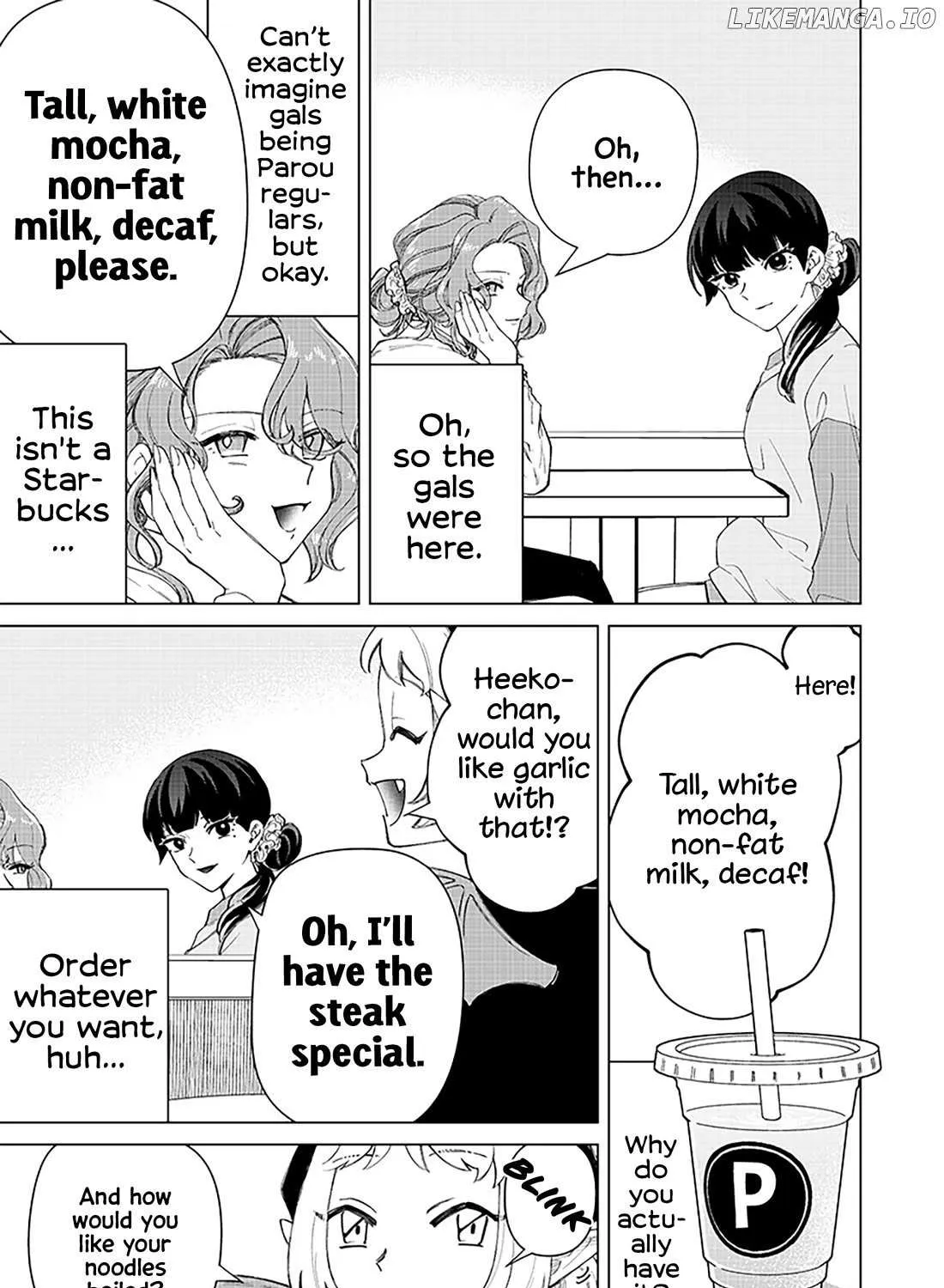 The Gals Who is Always Saying Insane Things. -My Daily Life at a Private Paranormal High School- Chapter 33 page 13 - 