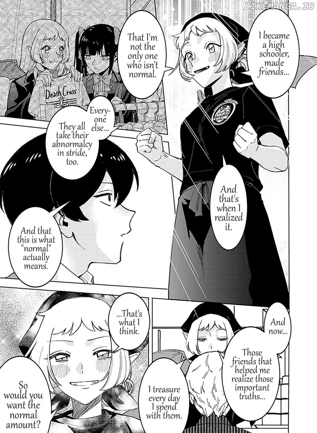 The Gals Who is Always Saying Insane Things. -My Daily Life at a Private Paranormal High School- Chapter 33 page 21 - 