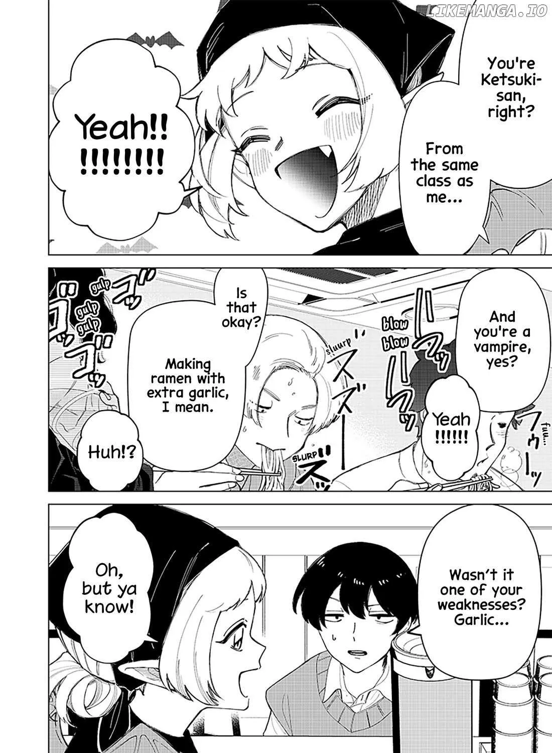 The Gals Who is Always Saying Insane Things. -My Daily Life at a Private Paranormal High School- Chapter 33 page 7 - 