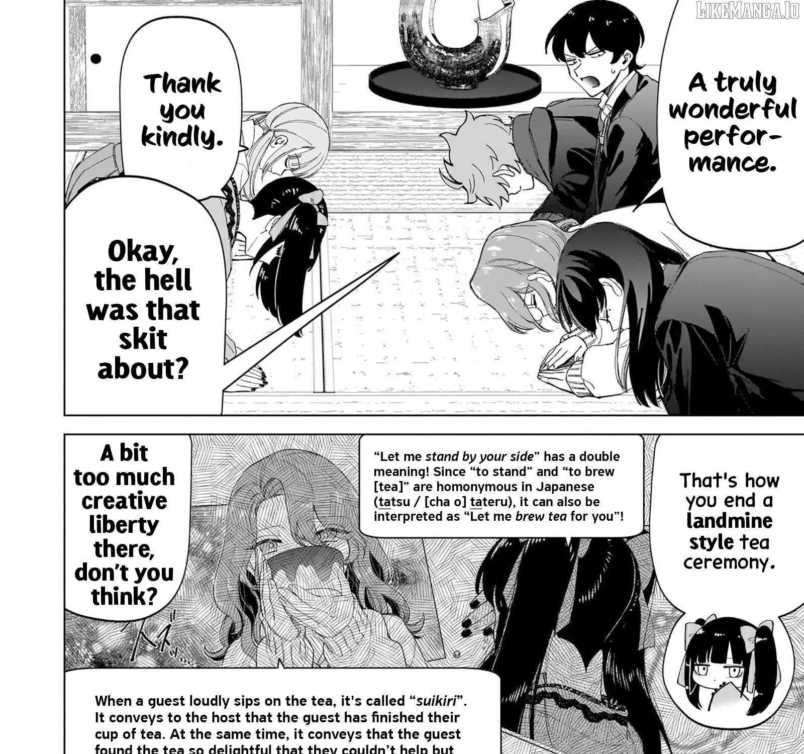 The Gals Who is Always Saying Insane Things. -My Daily Life at a Private Paranormal High School- Chapter 34 page 28 - 