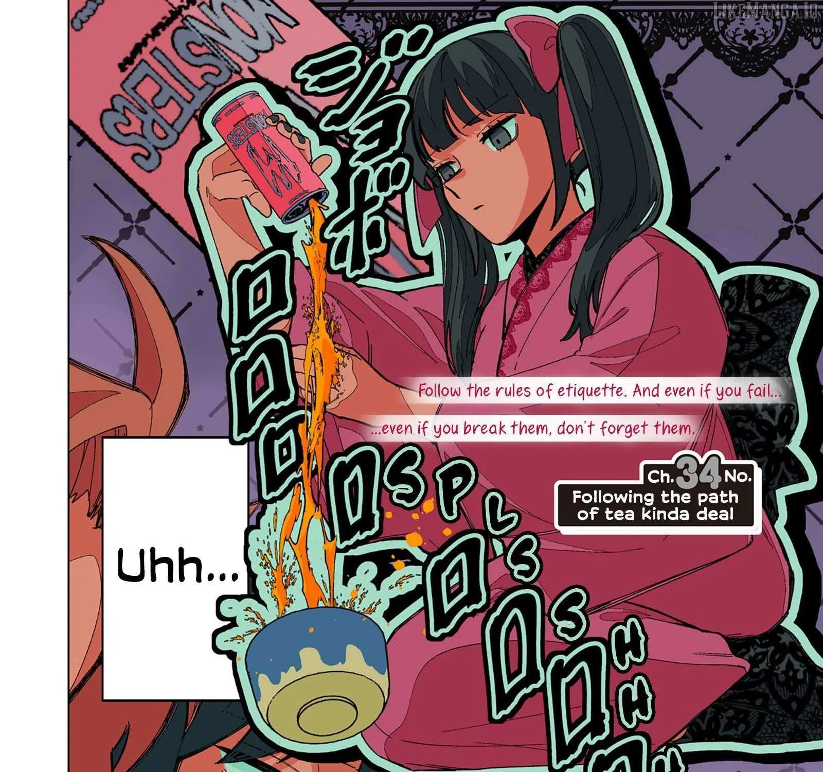 The Gals Who is Always Saying Insane Things. -My Daily Life at a Private Paranormal High School- Chapter 34 page 4 - 