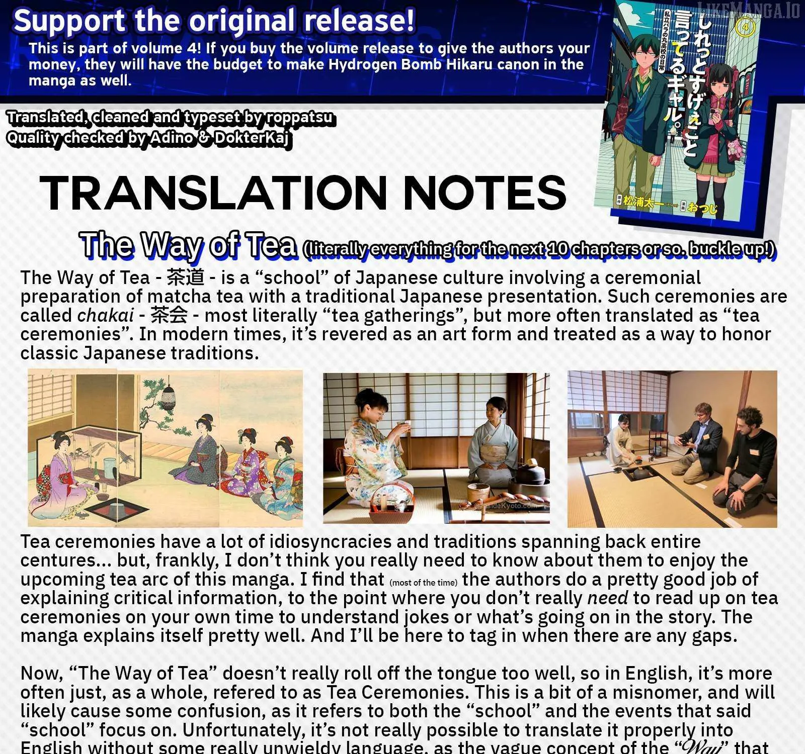 The Gals Who is Always Saying Insane Things. -My Daily Life at a Private Paranormal High School- Chapter 34 page 34 - 