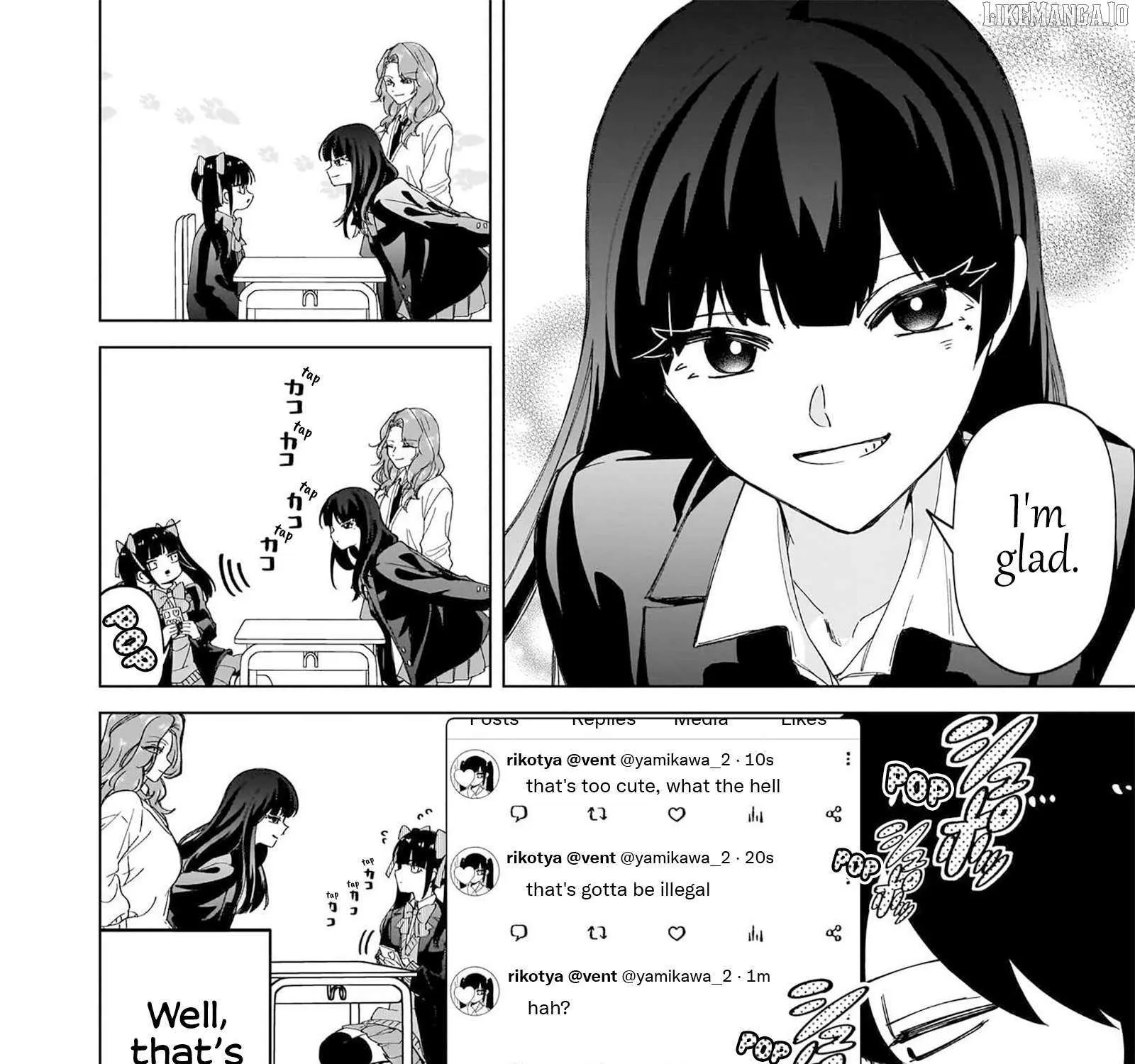 The Gals Who is Always Saying Insane Things. -My Daily Life at a Private Paranormal High School- Chapter 34 page 8 - 