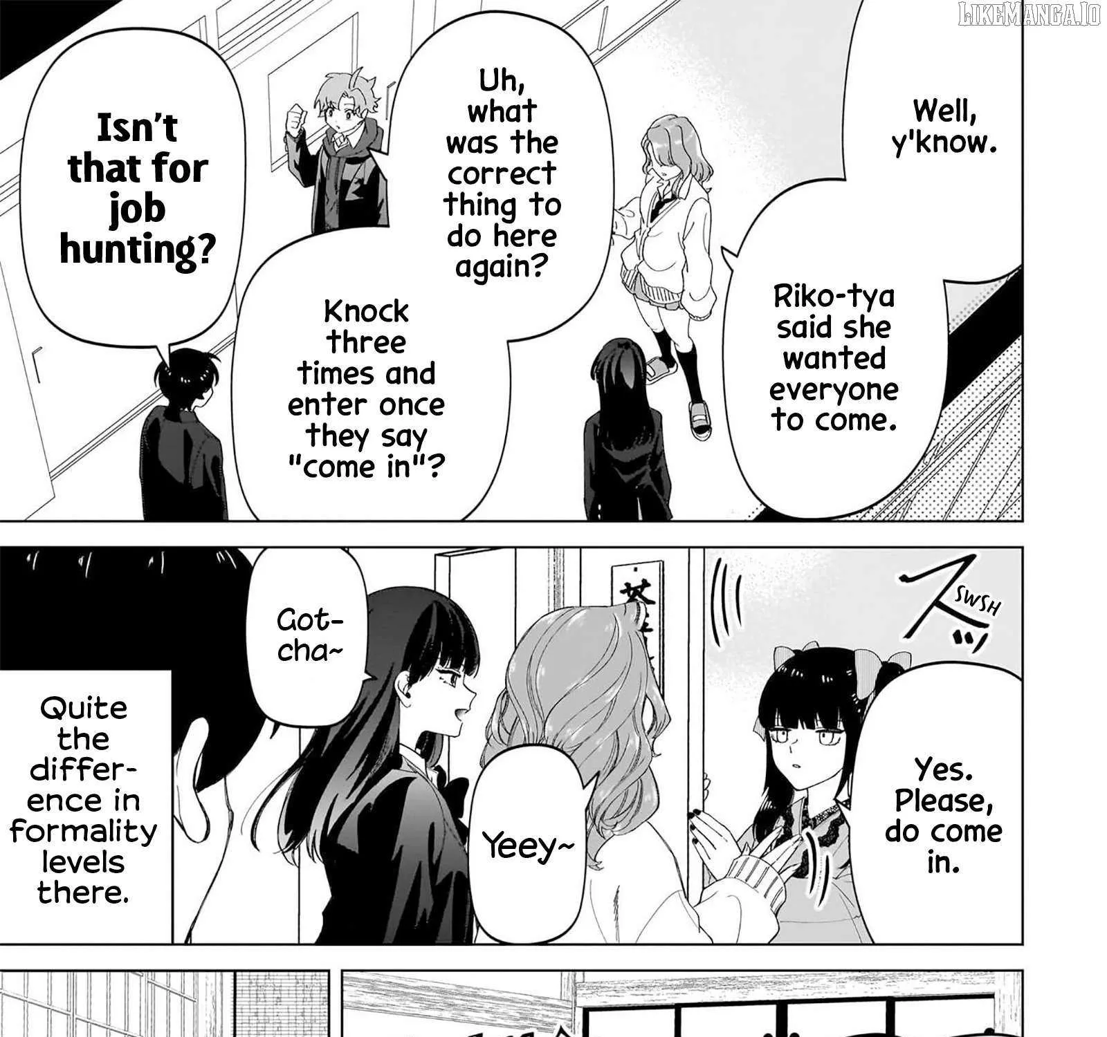 The Gals Who is Always Saying Insane Things. -My Daily Life at a Private Paranormal High School- Chapter 34 page 10 - 