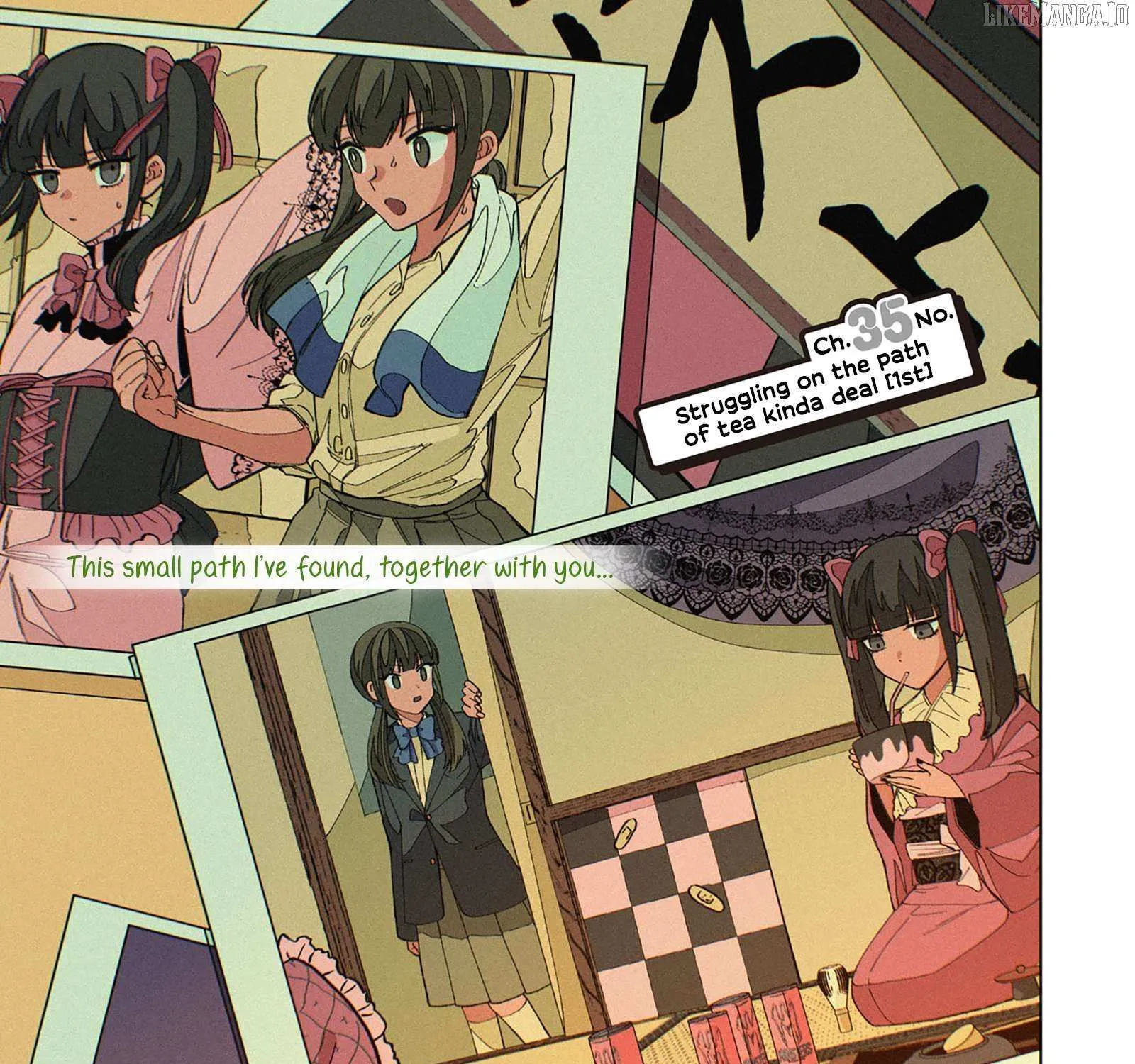 The Gals Who is Always Saying Insane Things. -My Daily Life at a Private Paranormal High School- Chapter 35 page 2 - 