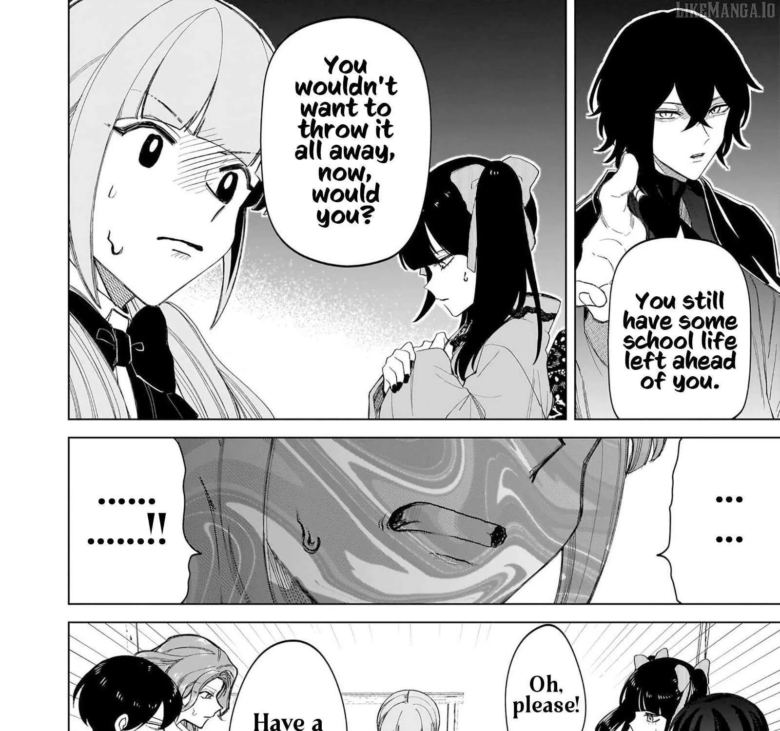 The Gals Who is Always Saying Insane Things. -My Daily Life at a Private Paranormal High School- Chapter 35 page 24 - 