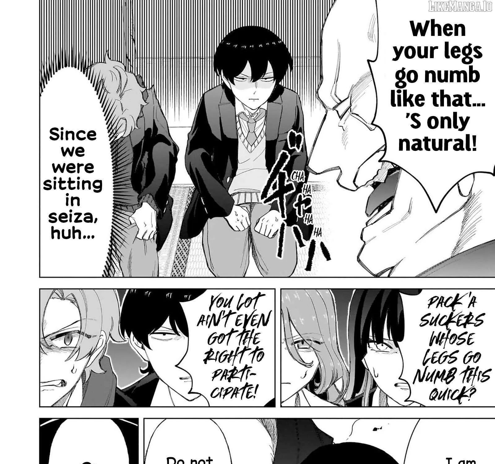 The Gals Who is Always Saying Insane Things. -My Daily Life at a Private Paranormal High School- Chapter 35 page 36 - 