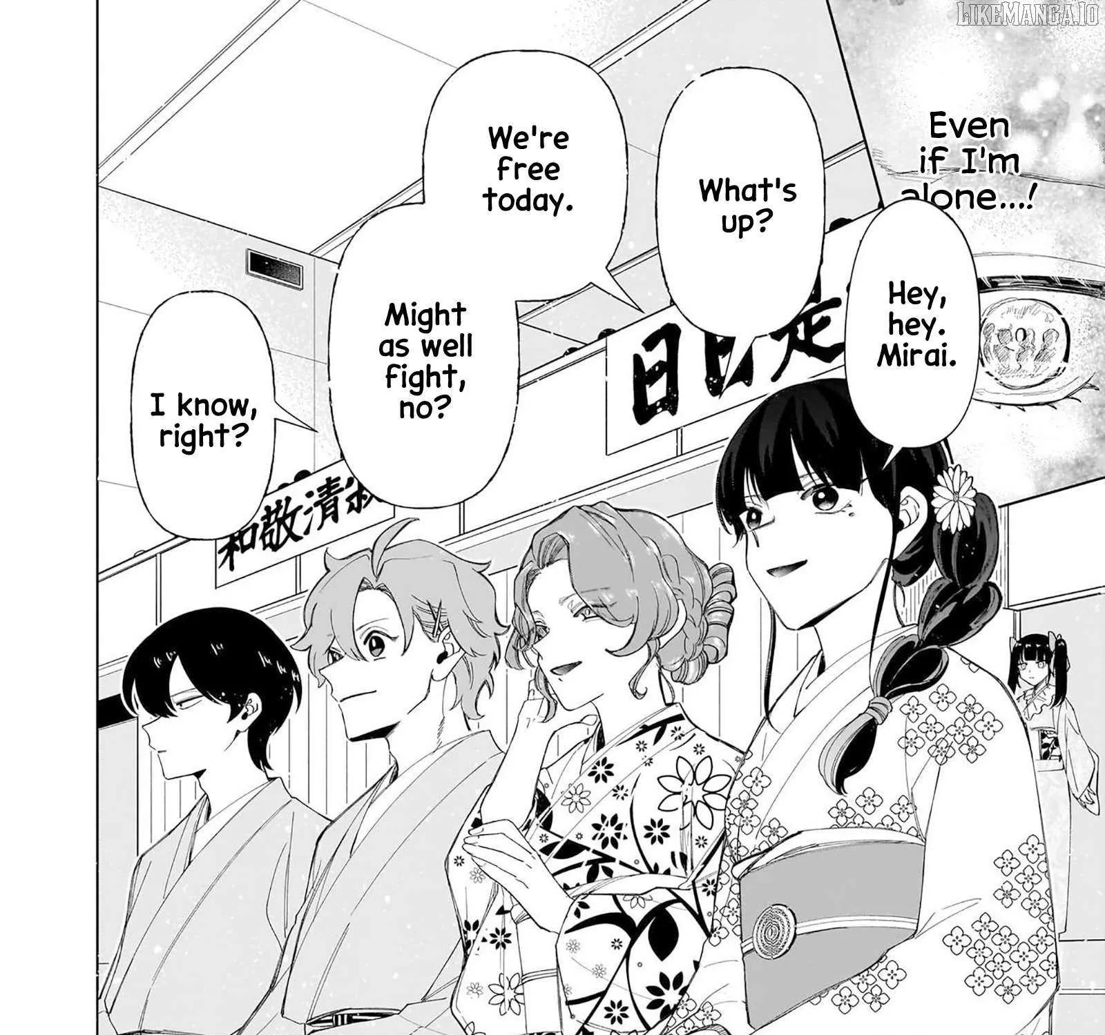 The Gals Who is Always Saying Insane Things. -My Daily Life at a Private Paranormal High School- Chapter 35 page 48 - 