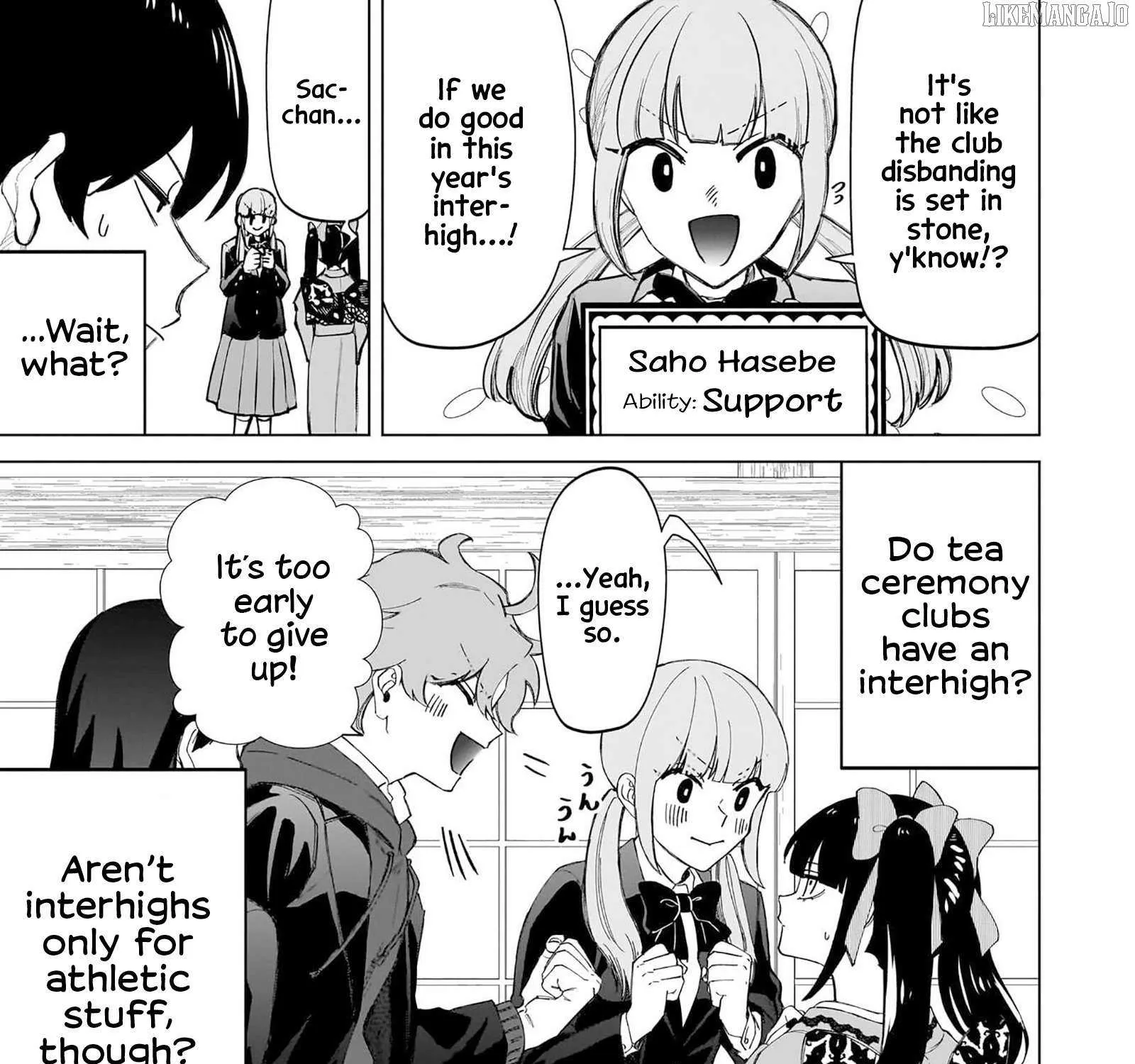 The Gals Who is Always Saying Insane Things. -My Daily Life at a Private Paranormal High School- Chapter 35 page 6 - 