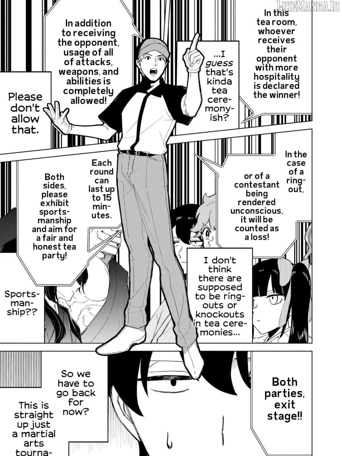 The Gals Who is Always Saying Insane Things. -My Daily Life at a Private Paranormal High School- Chapter 36 page 14 - 