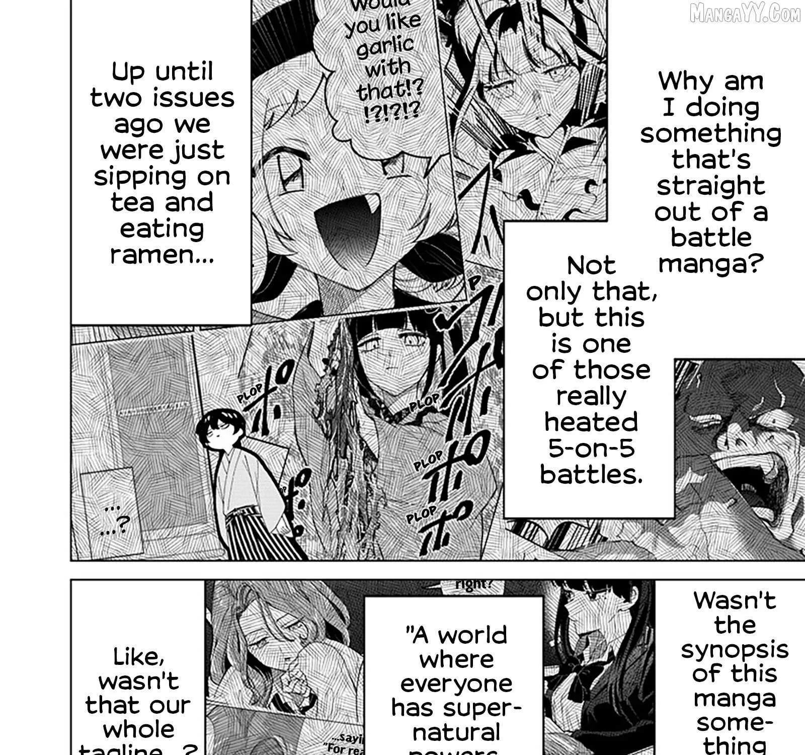 The Gals Who is Always Saying Insane Things. -My Daily Life at a Private Paranormal High School- Chapter 37 page 15 - 