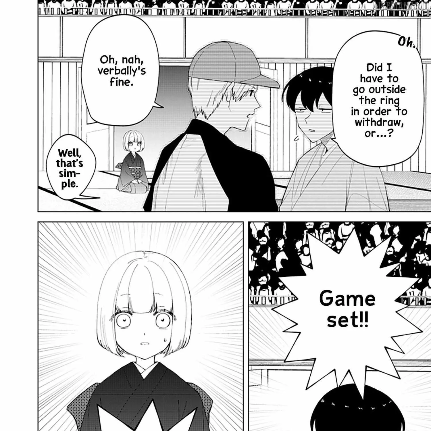 The Gals Who is Always Saying Insane Things. -My Daily Life at a Private Paranormal High School- Chapter 39 page 35 - 