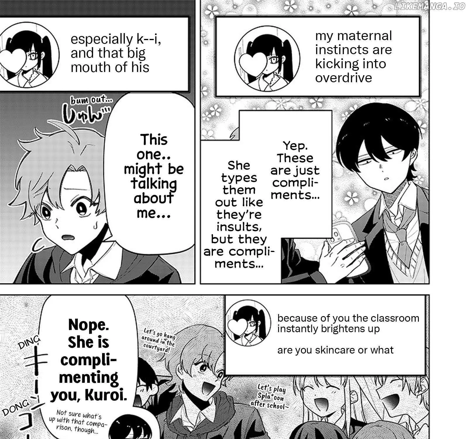 The Gals Who is Always Saying Insane Things. -My Daily Life at a Private Paranormal High School- Chapter 4 page 12 - 
