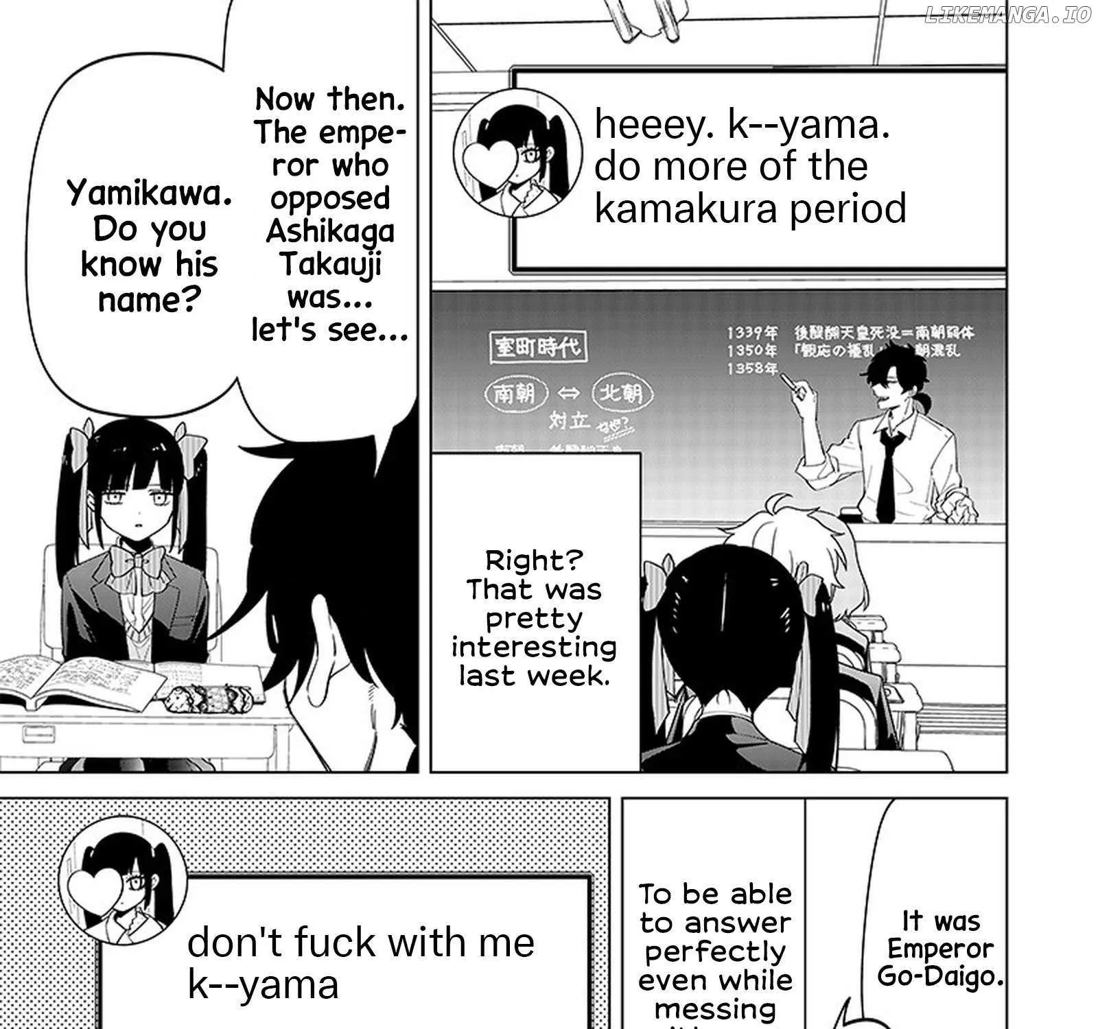 The Gals Who is Always Saying Insane Things. -My Daily Life at a Private Paranormal High School- Chapter 4 page 16 - 