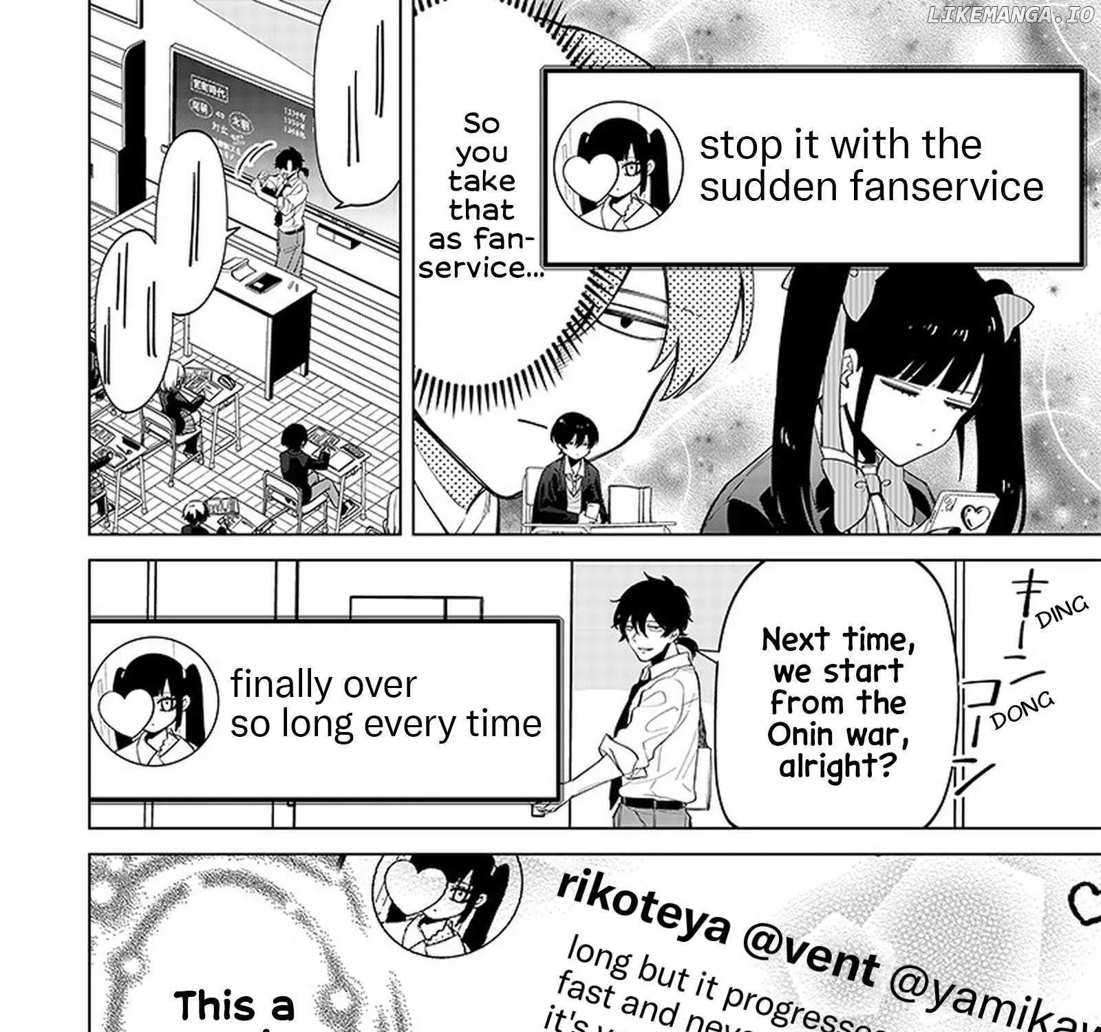 The Gals Who is Always Saying Insane Things. -My Daily Life at a Private Paranormal High School- Chapter 4 page 18 - 
