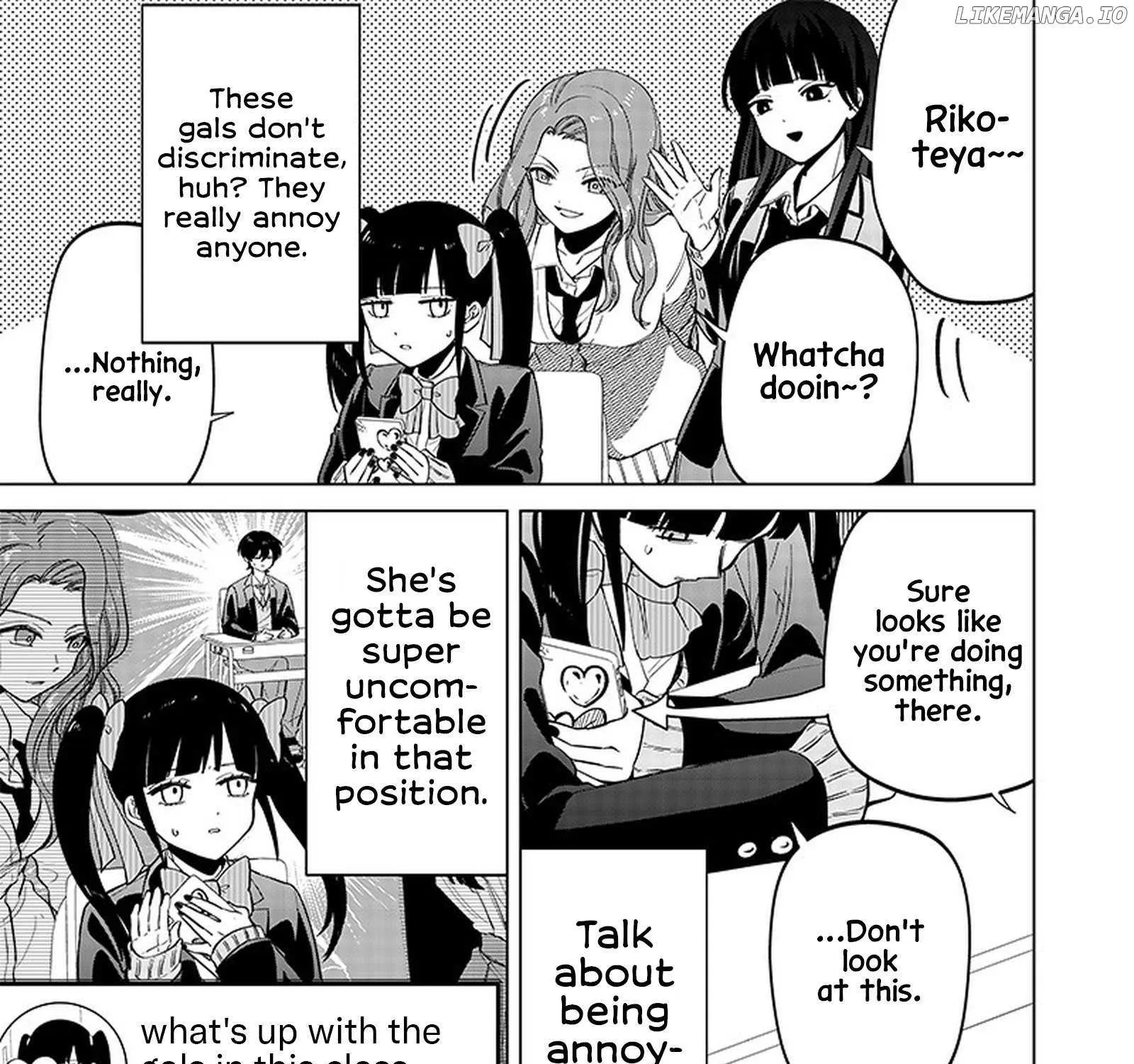 The Gals Who is Always Saying Insane Things. -My Daily Life at a Private Paranormal High School- Chapter 4 page 20 - 