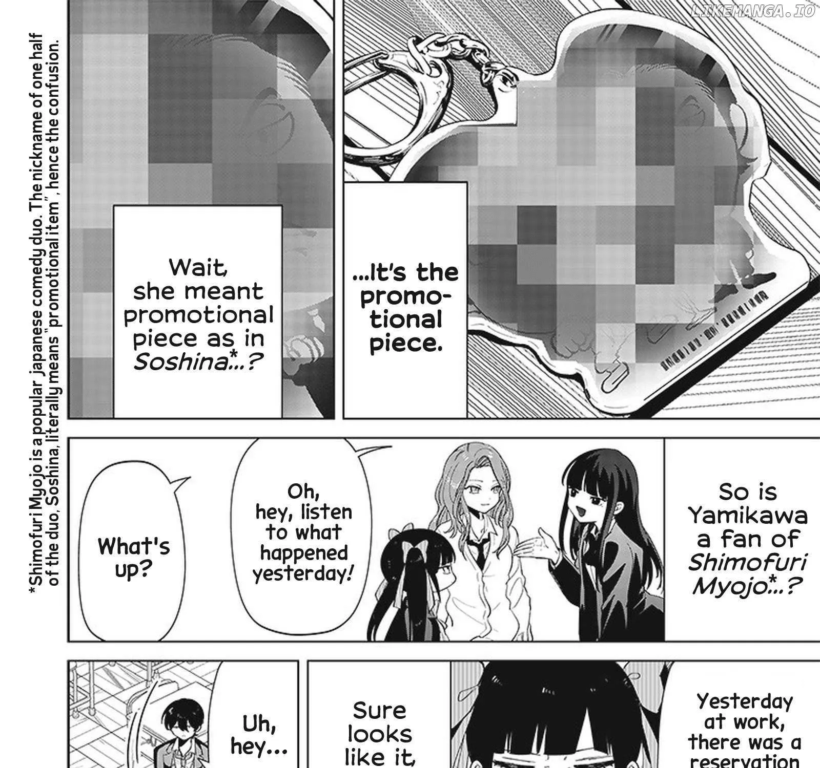 The Gals Who is Always Saying Insane Things. -My Daily Life at a Private Paranormal High School- Chapter 4 page 26 - 