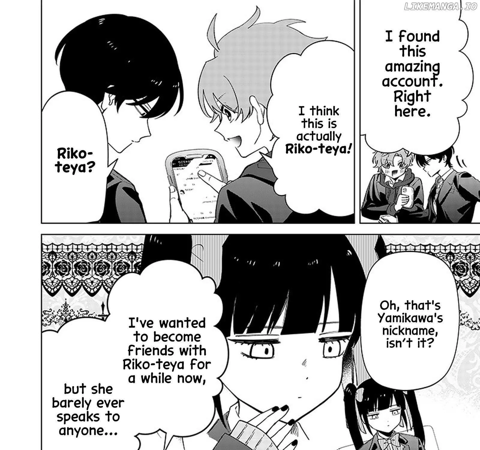 The Gals Who is Always Saying Insane Things. -My Daily Life at a Private Paranormal High School- Chapter 4 page 6 - 