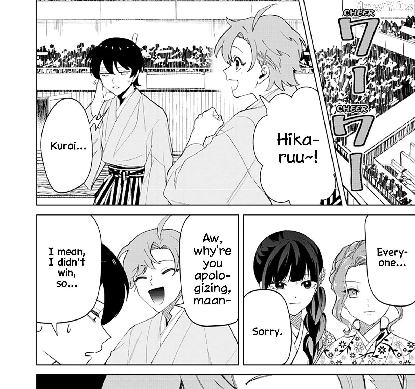 The Gals Who is Always Saying Insane Things. -My Daily Life at a Private Paranormal High School- Chapter 40 page 4 - 