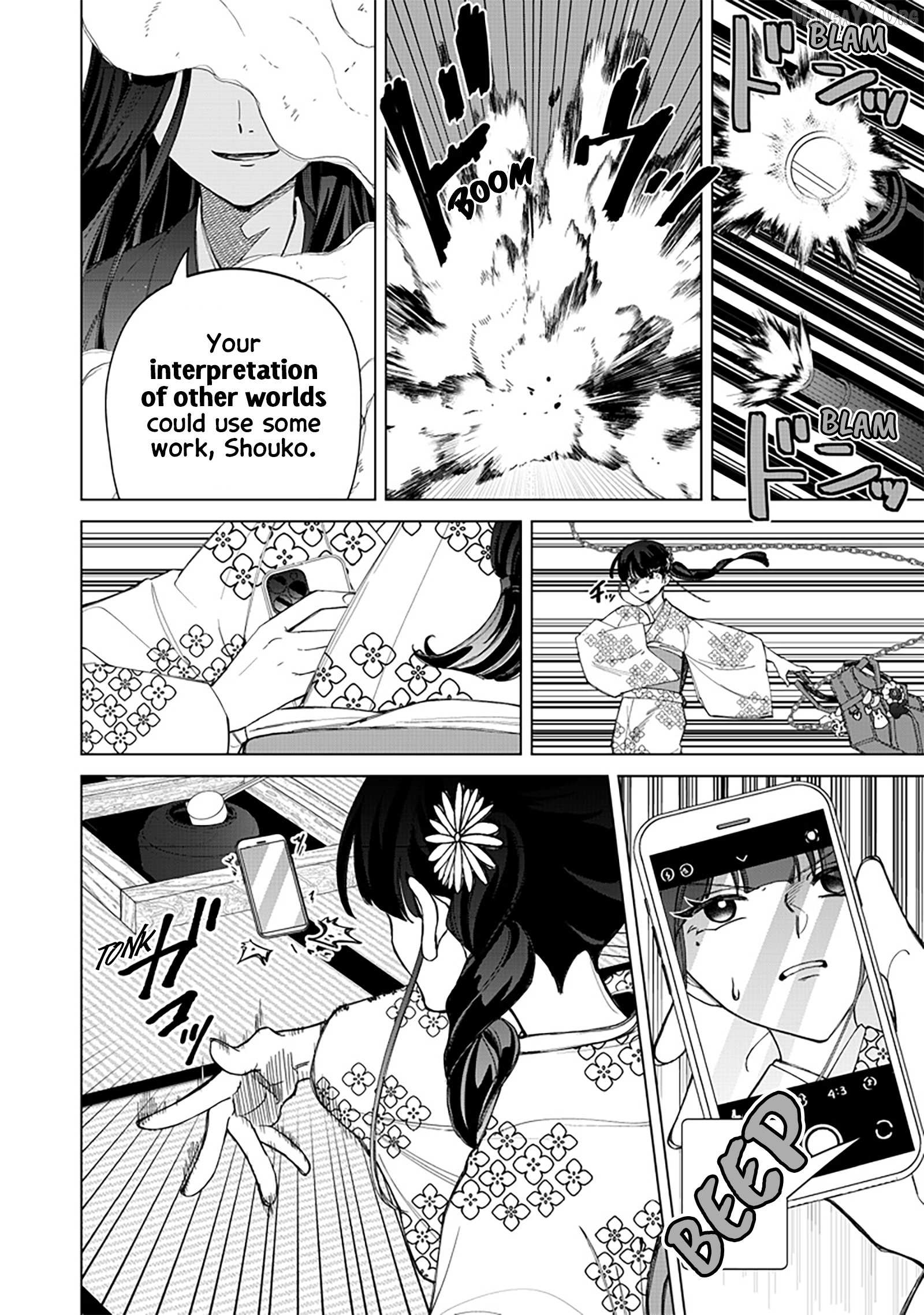 The Gals Who is Always Saying Insane Things. -My Daily Life at a Private Paranormal High School- Chapter 41 page 11 - 
