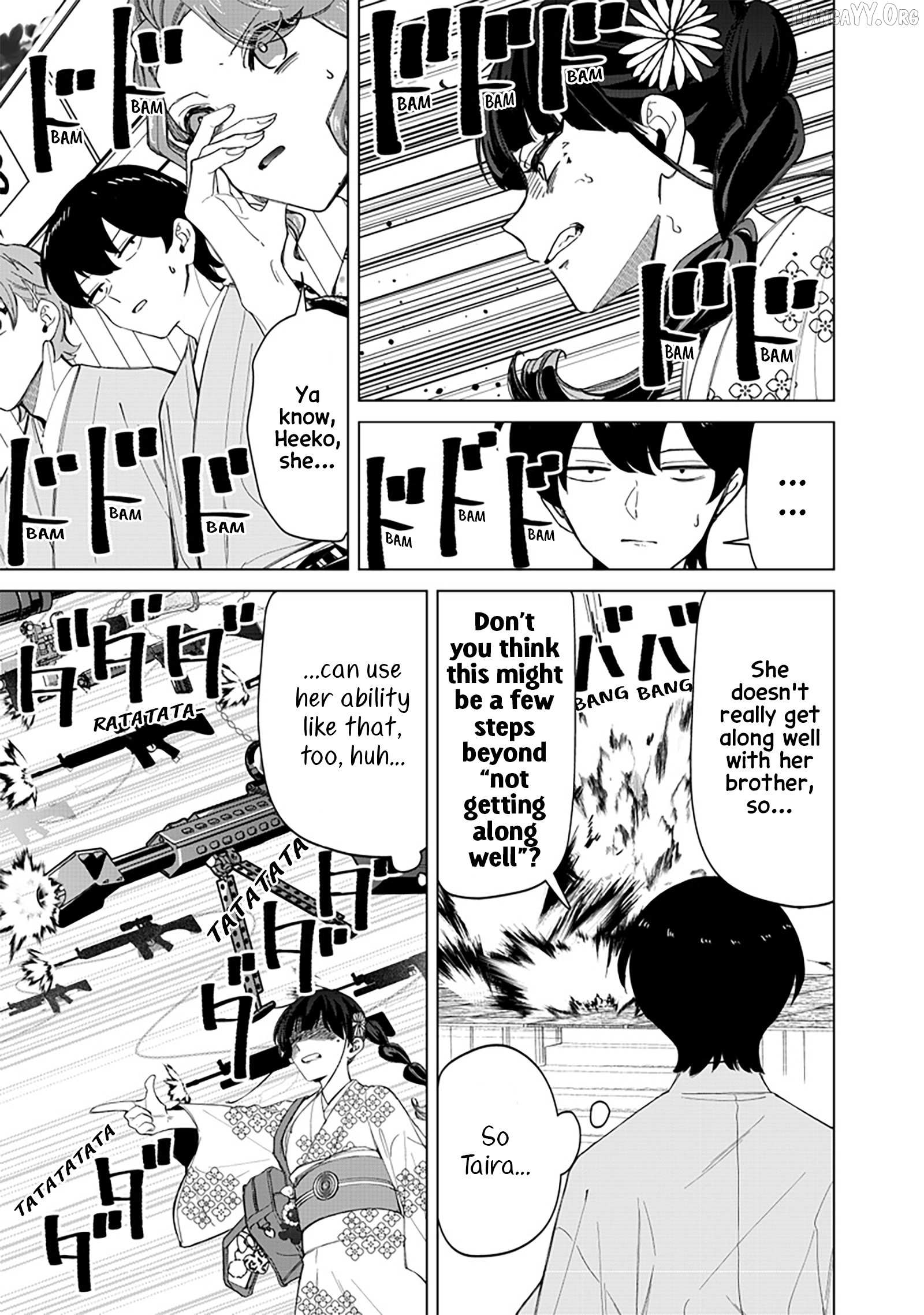 The Gals Who is Always Saying Insane Things. -My Daily Life at a Private Paranormal High School- Chapter 41 page 10 - 