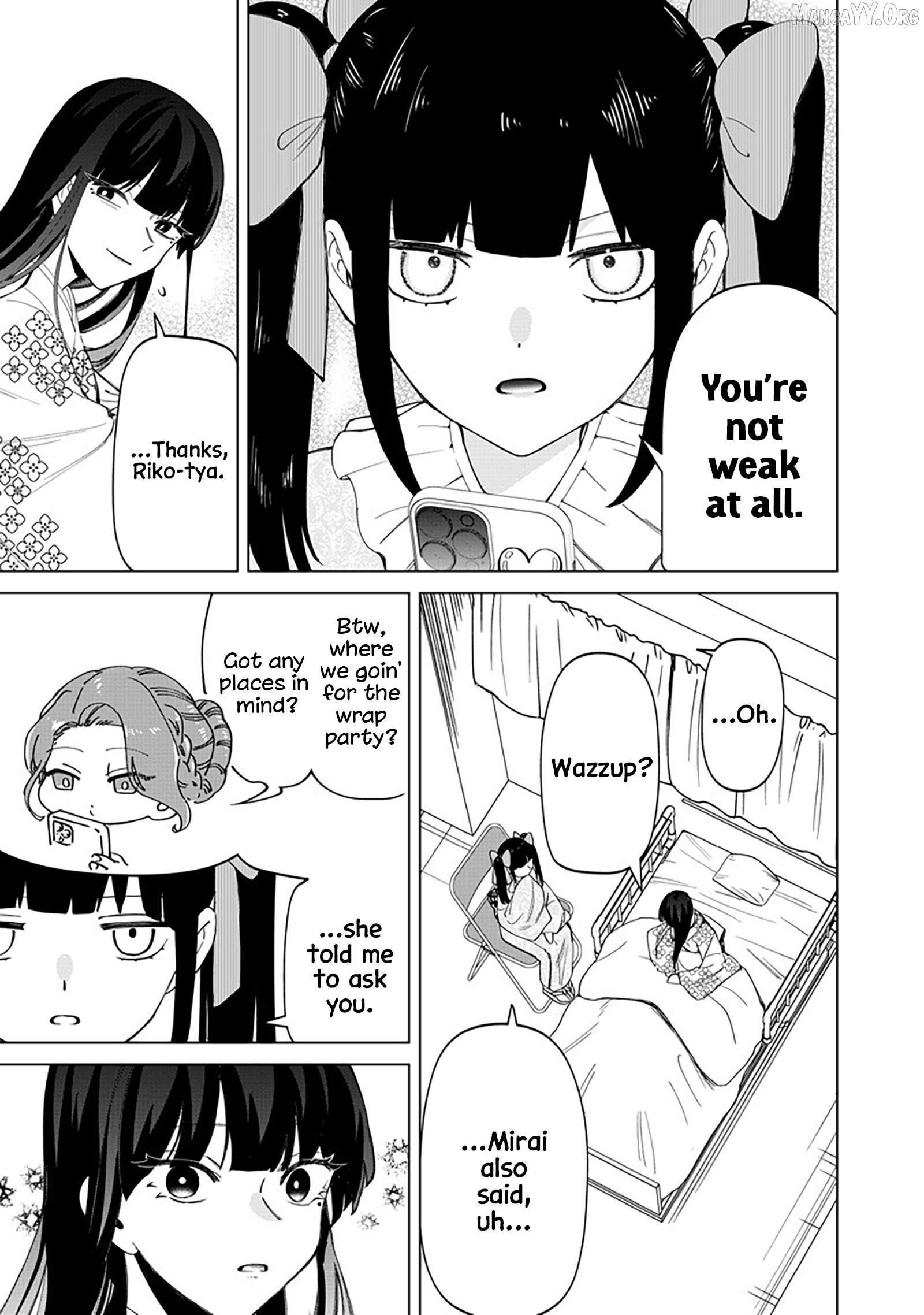 The Gals Who is Always Saying Insane Things. -My Daily Life at a Private Paranormal High School- Chapter 42 page 5 - 