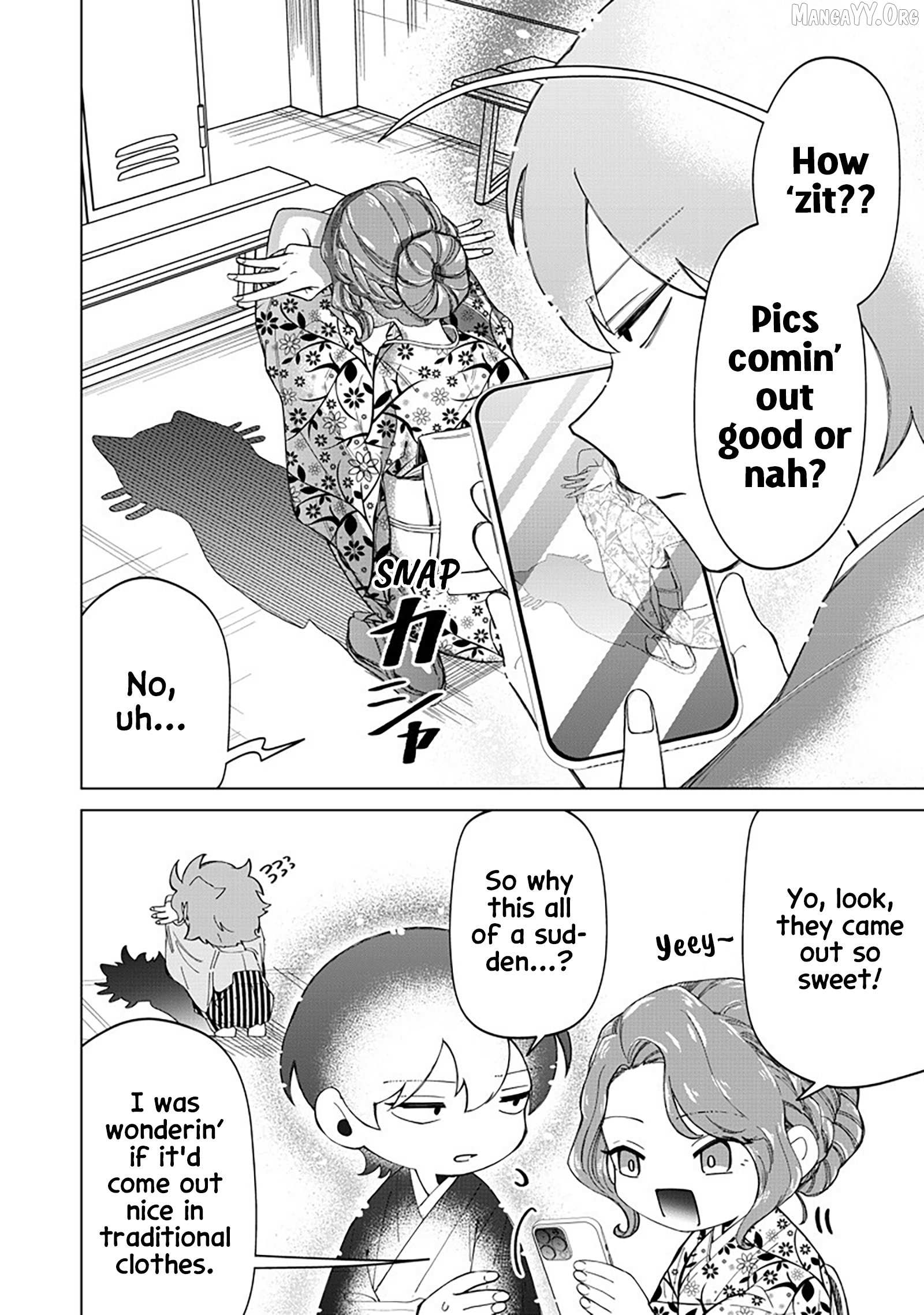 The Gals Who is Always Saying Insane Things. -My Daily Life at a Private Paranormal High School- Chapter 42 page 8 - 