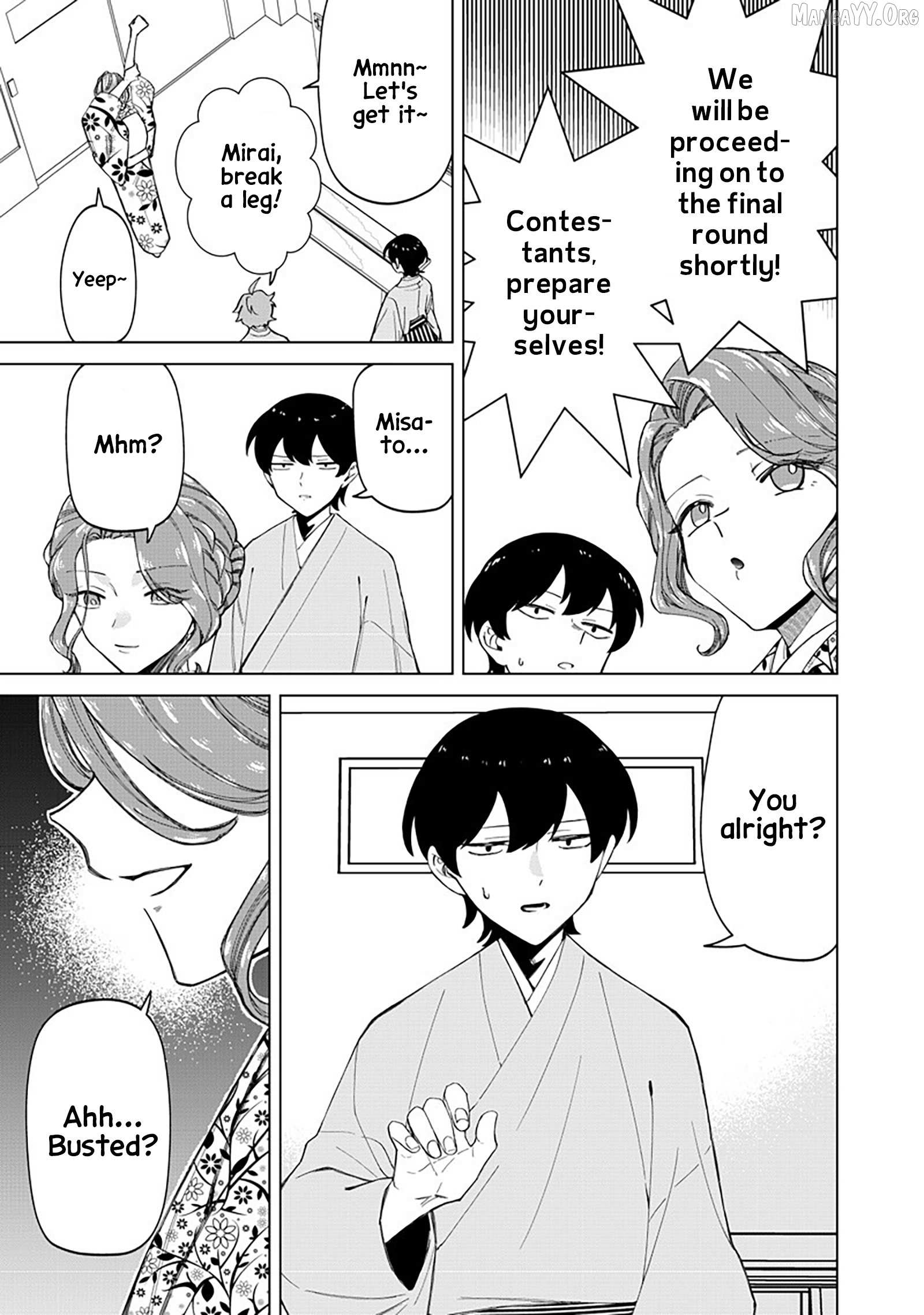 The Gals Who is Always Saying Insane Things. -My Daily Life at a Private Paranormal High School- Chapter 42 page 9 - 