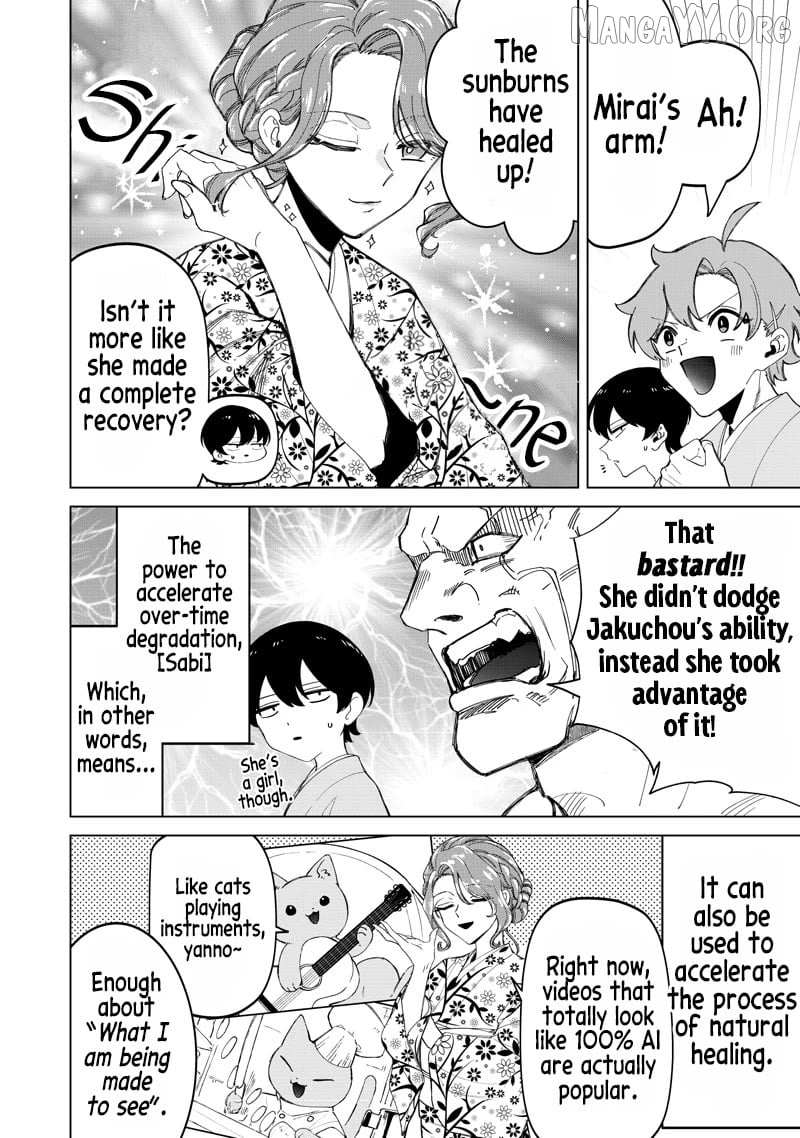 The Gals Who is Always Saying Insane Things. -My Daily Life at a Private Paranormal High School- Chapter 44 page 9 - 