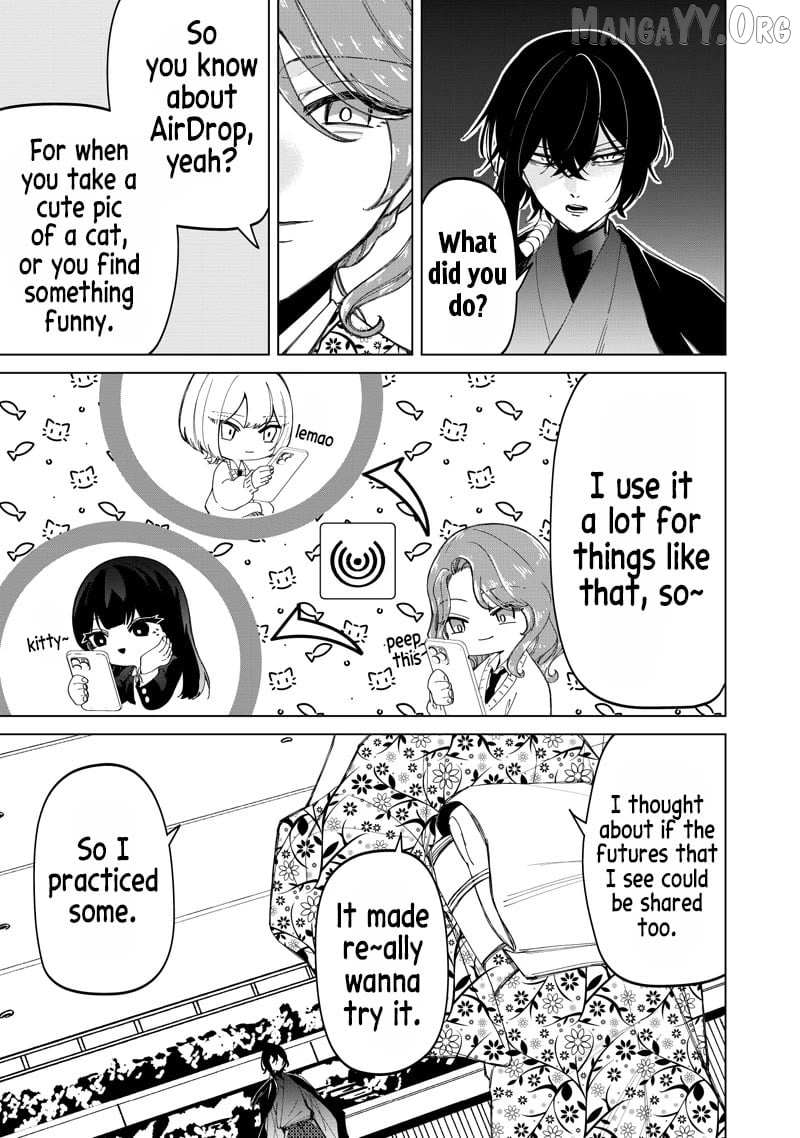 The Gals Who is Always Saying Insane Things. -My Daily Life at a Private Paranormal High School- Chapter 44 page 10 - 