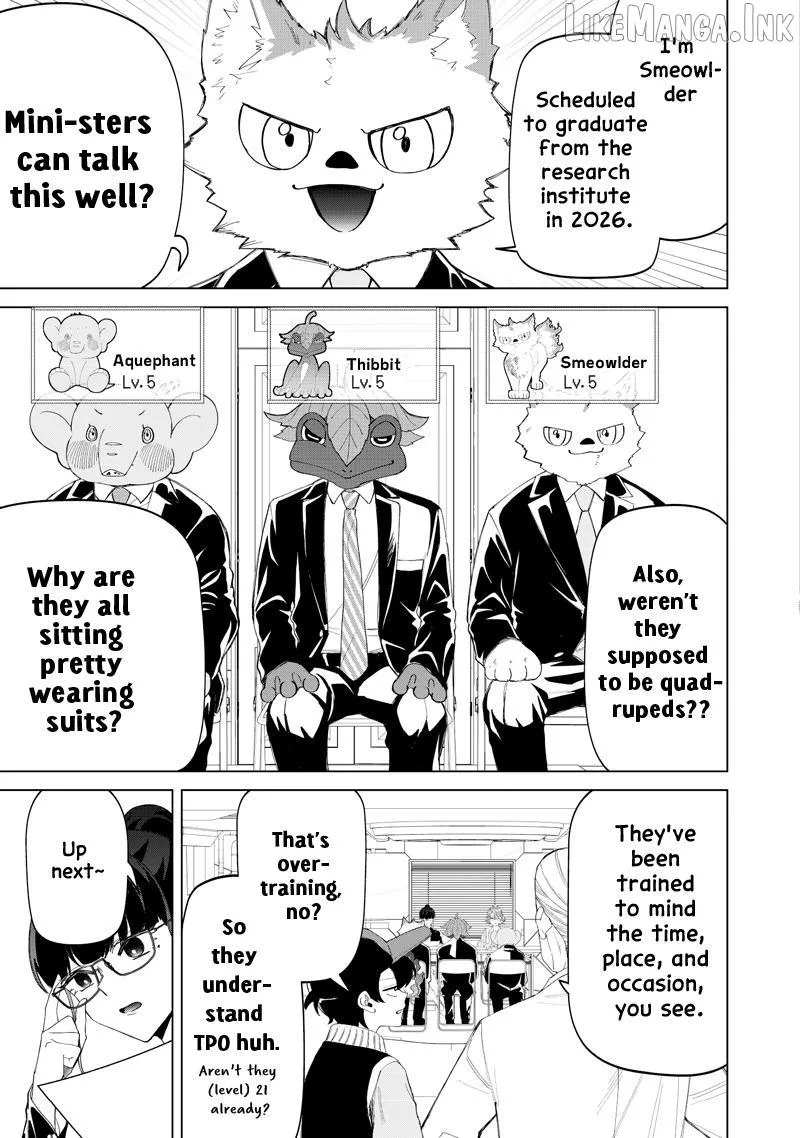 The Gals Who is Always Saying Insane Things. -My Daily Life at a Private Paranormal High School- Chapter 48 page 7 - 
