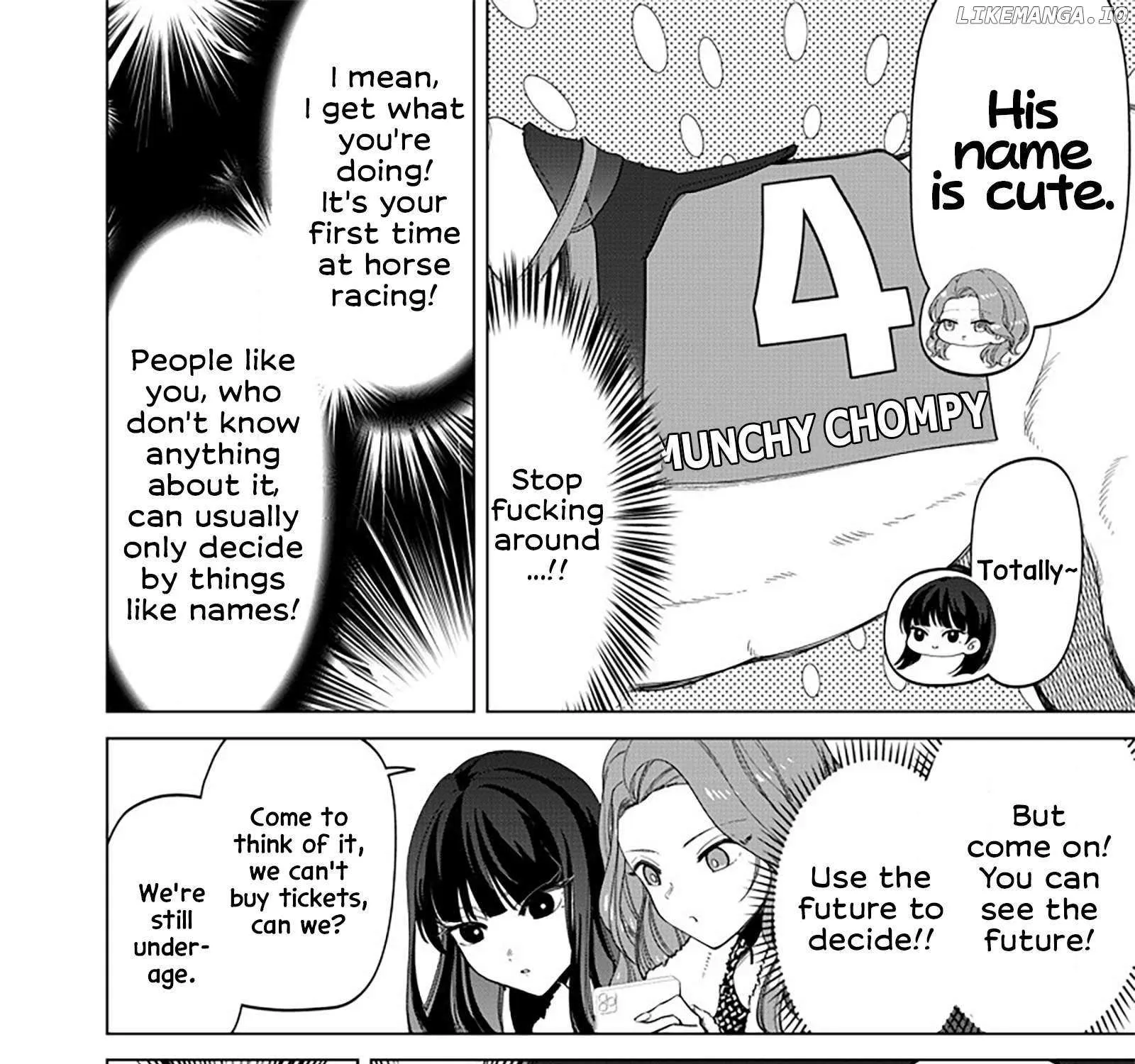 The Gals Who is Always Saying Insane Things. -My Daily Life at a Private Paranormal High School- Chapter 5 page 13 - 