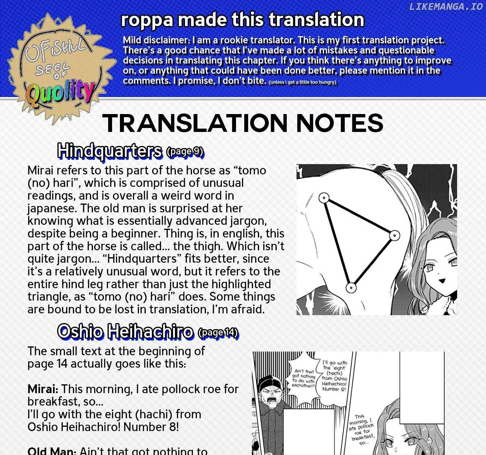 The Gals Who is Always Saying Insane Things. -My Daily Life at a Private Paranormal High School- Chapter 5 page 43 - 